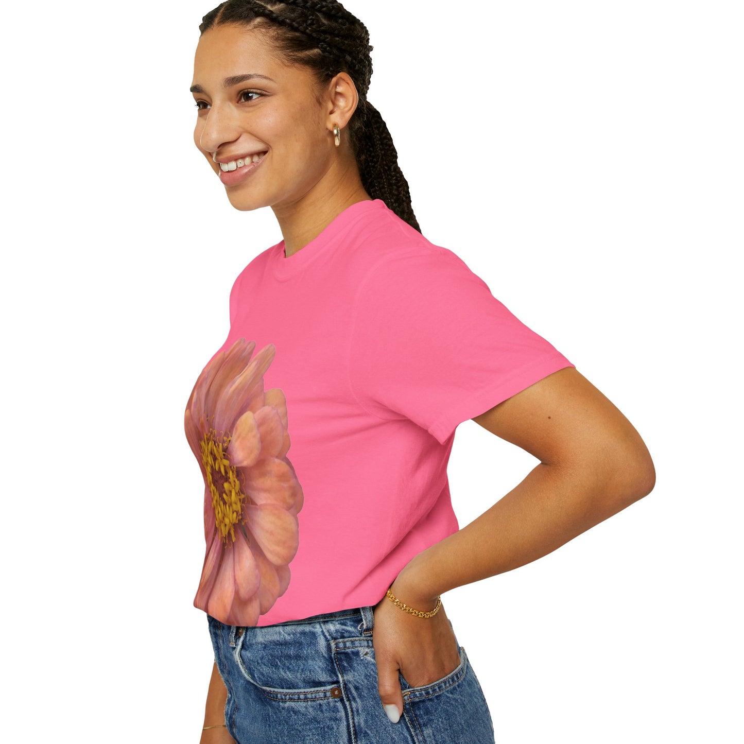 Floral Unisex T-Shirt, Casual Floral Tee, Gift for Flower Lovers, Spring Wardrobe Essential, Unique Graphic Tee, Summer Fashion