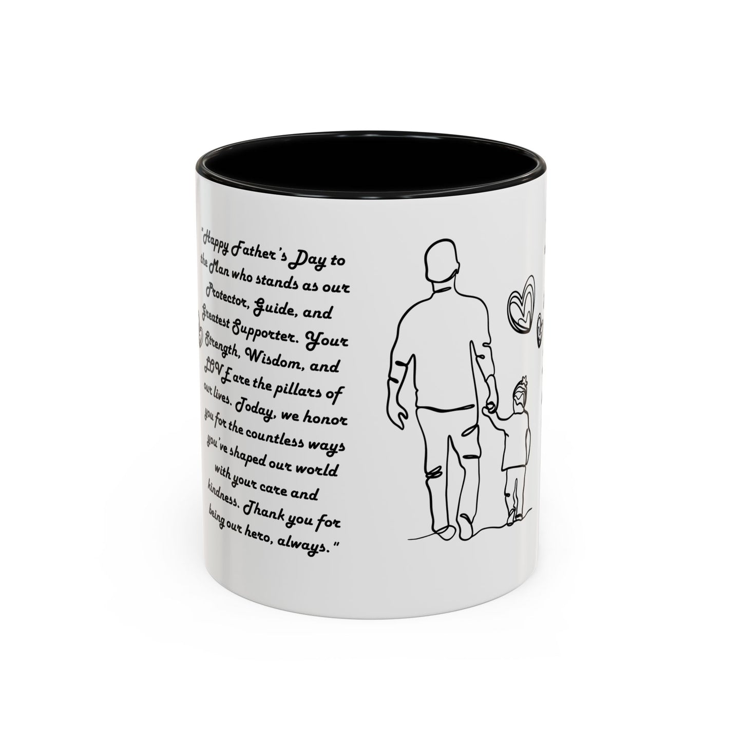 Fathers Day Mug Gift for Dad Funny Fathers Mug Accent Coffee Mug (11, 15oz)