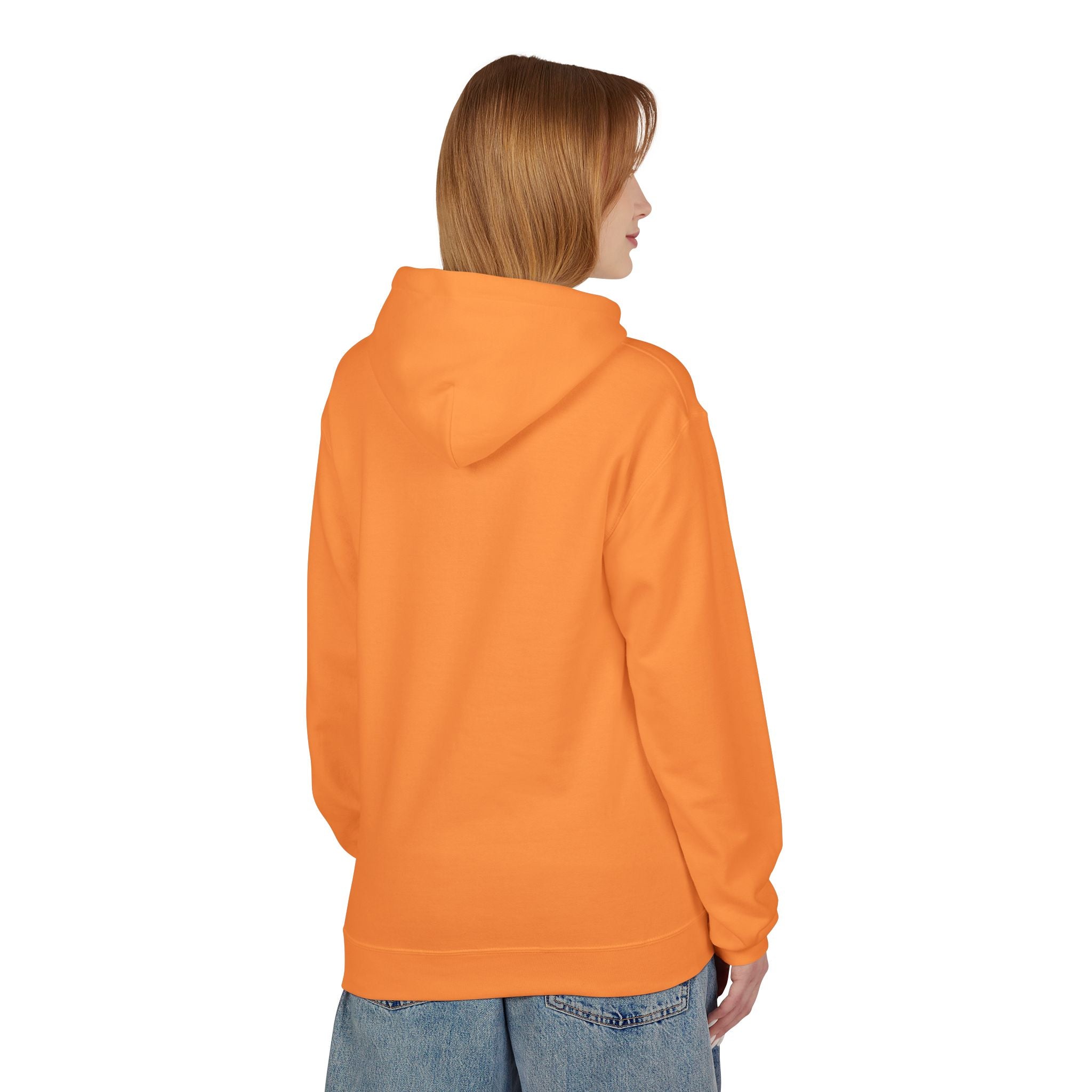 White Hoodie - "Caminas a pa'la desporta" Minimal Script Pullover