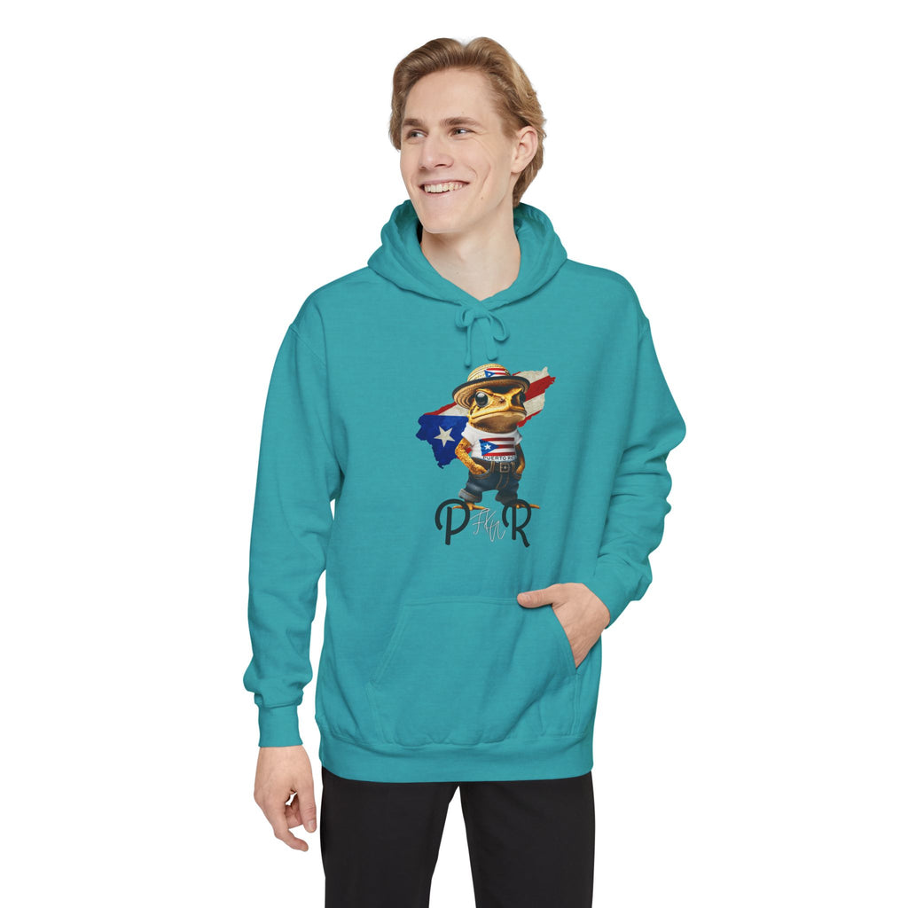 Camiseta y Sudadera Unisex con Bordado – Diseño de Puerto Rico Puerto Rico Embroidered T-Shirt & Unisex Crewneck Sweatshirt