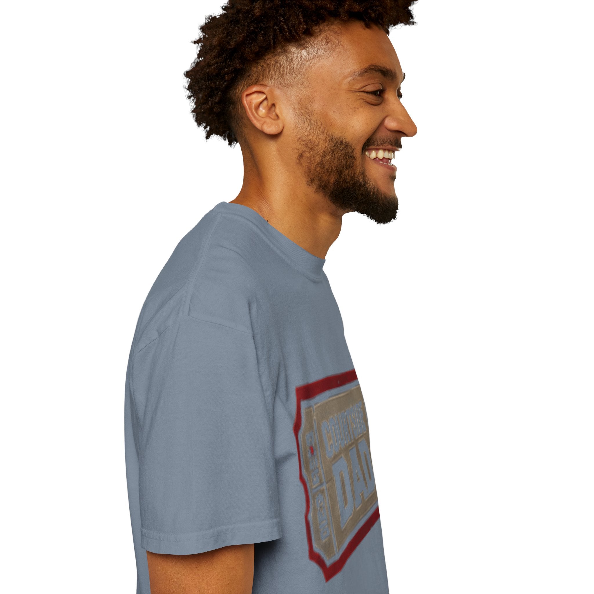 Courtside Dad T-Shirt — Vintage Ticket-Style Basketball Dad Tee