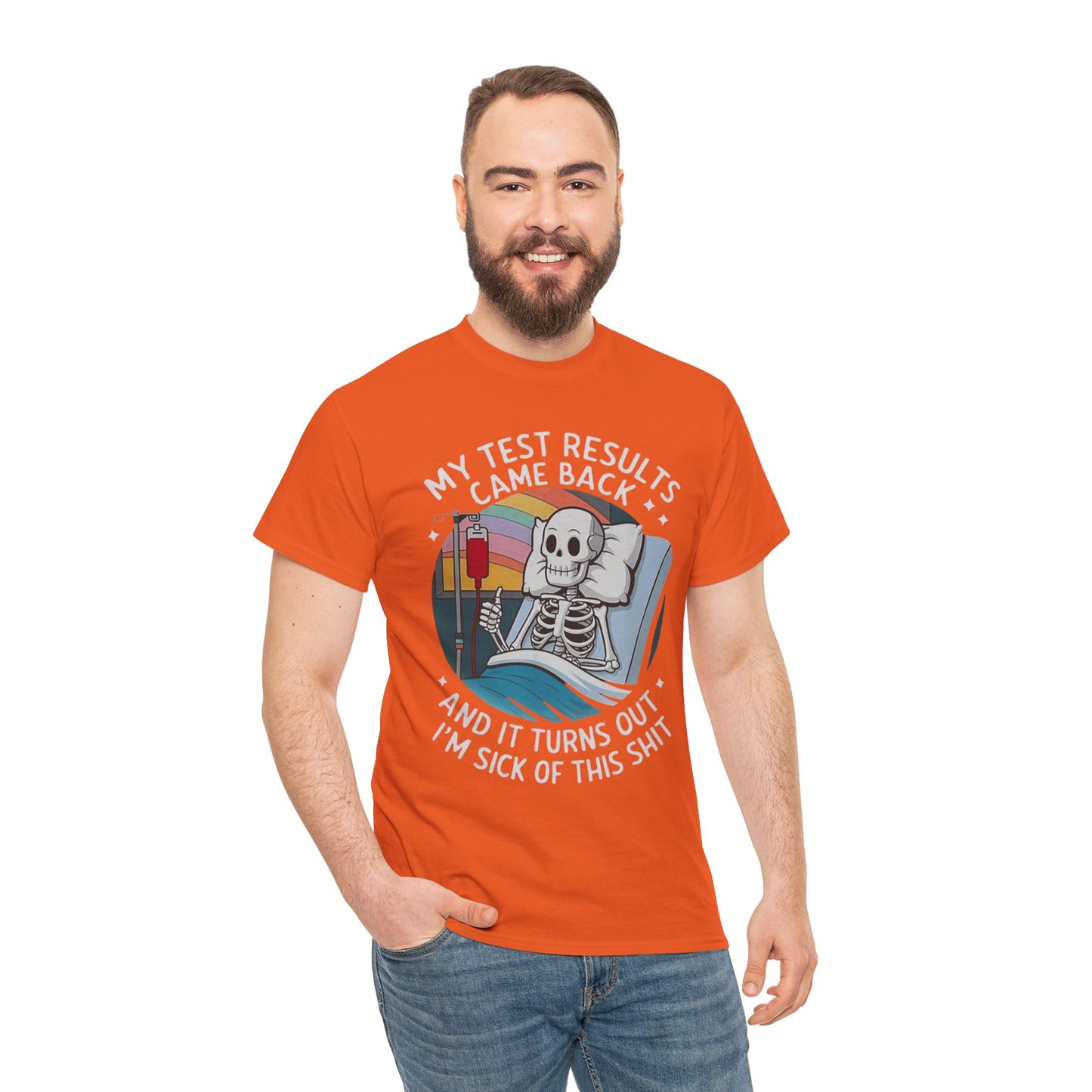 Halloween Sassy Skeleton Tee, Funny Graphic T-Shirt, Unisex Humor Shirt, Halloween Apparel, Gift for Friends