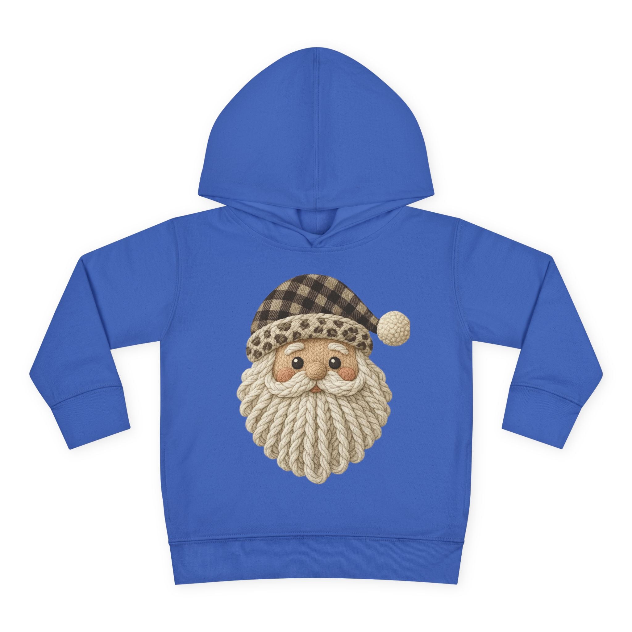 Toddler Hoodie  Cozy Plaid Santa Gnome Pullover