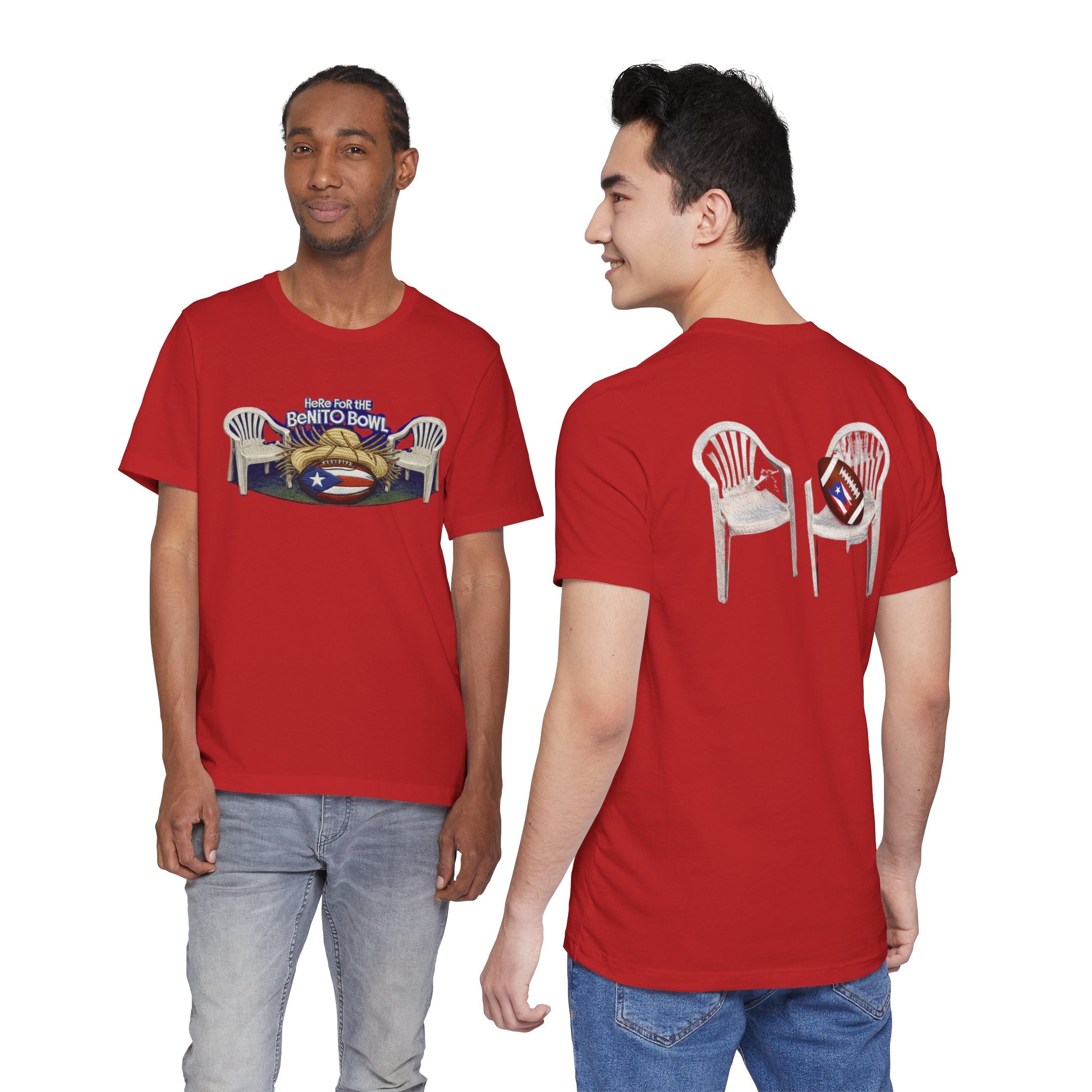 Benito Bowl Puerto Rico Football Tee