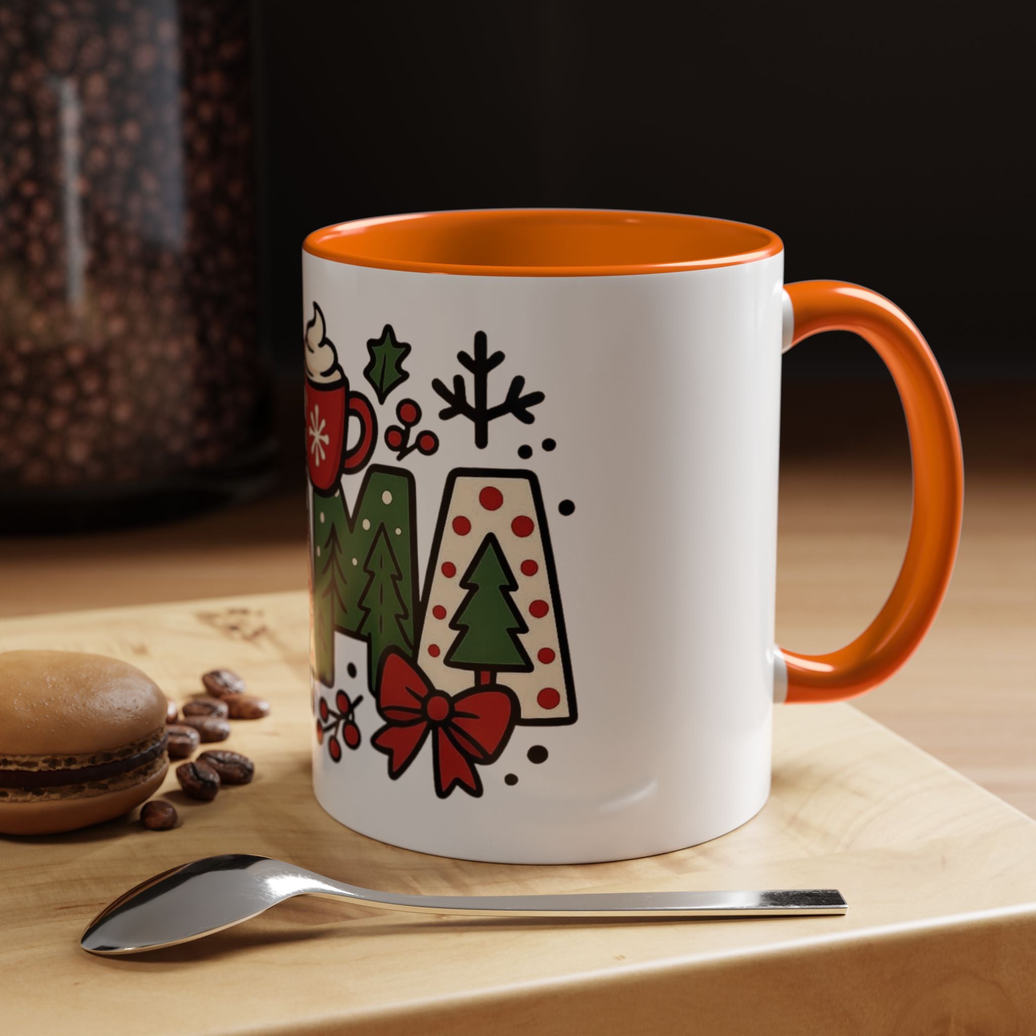 Mama Christmas Coffee Mug  Holiday Accent Mug (11/15oz) Christmas Mugs Collection!