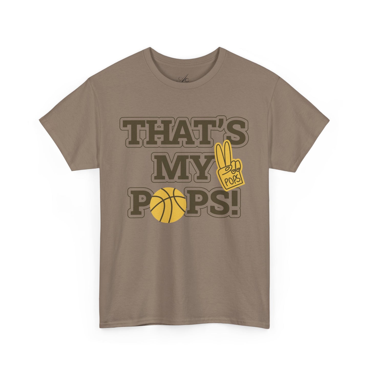 Basketball Dad Tee, Unisex Heavy Cotton T-Shirt for Father's Day, Sports Gift, Father's Day Gift, Family Tee, Casual Wear