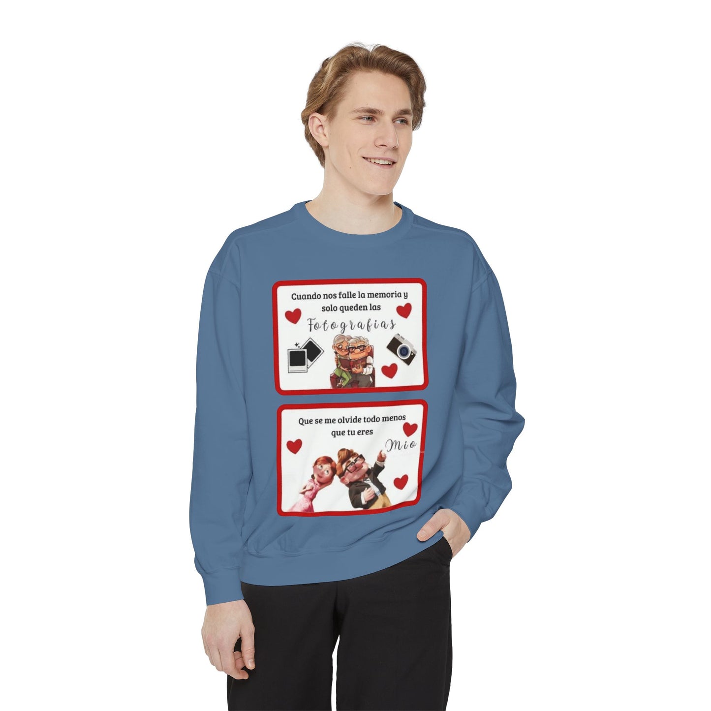 Valentine's Day Photo Collage  Romantico SAN VALENTÍN sweatshirt