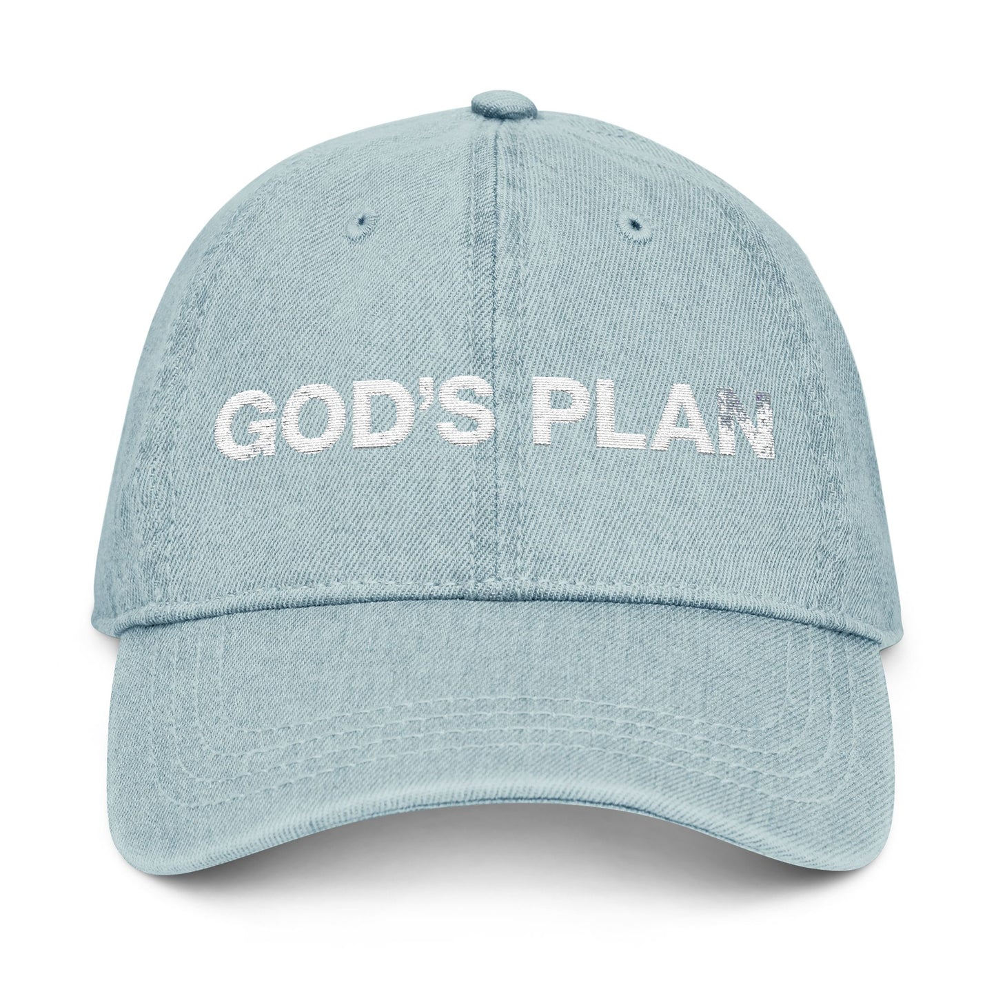 God's Plan, Stylish Cap for Faith Lovers, Casual Wear, Gift for Friends, Religious Fashion Statement