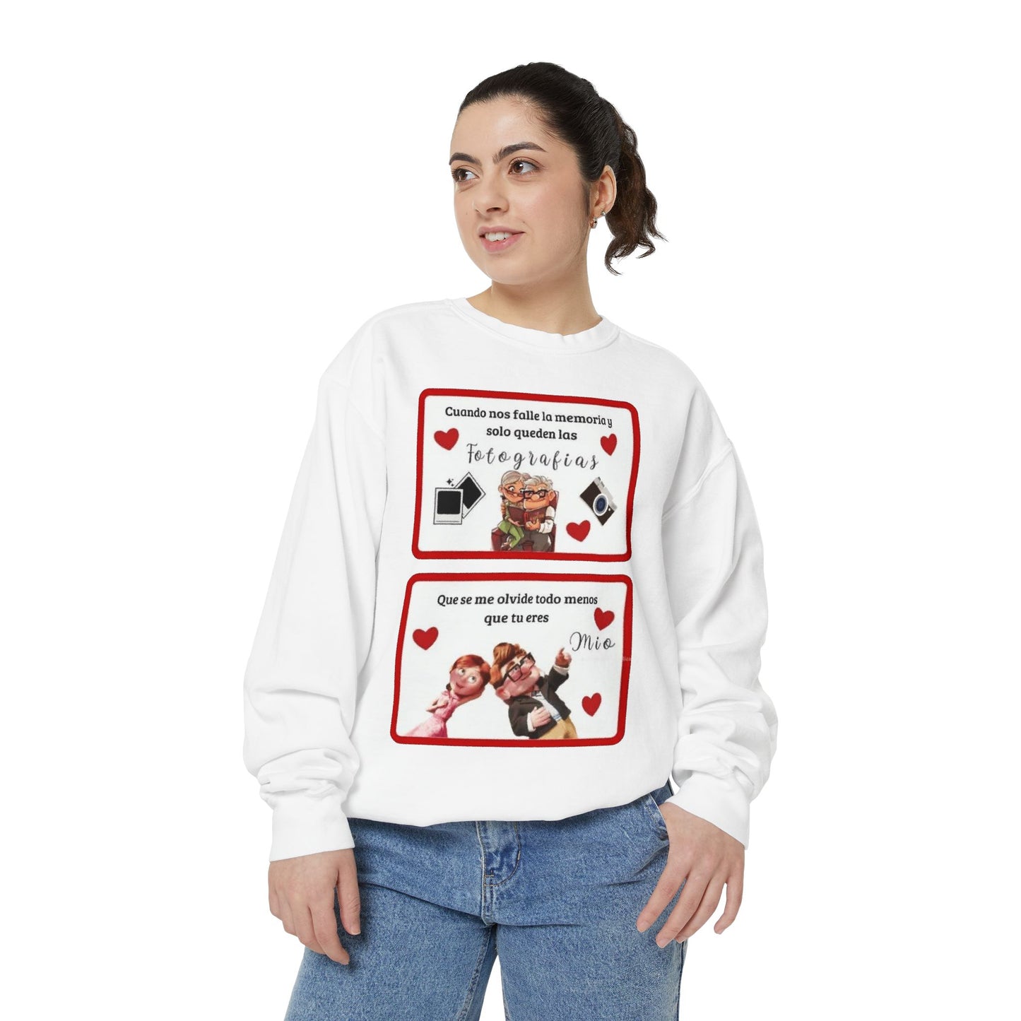 Valentine's Day Photo Collage  Romantico SAN VALENTÍN sweatshirt