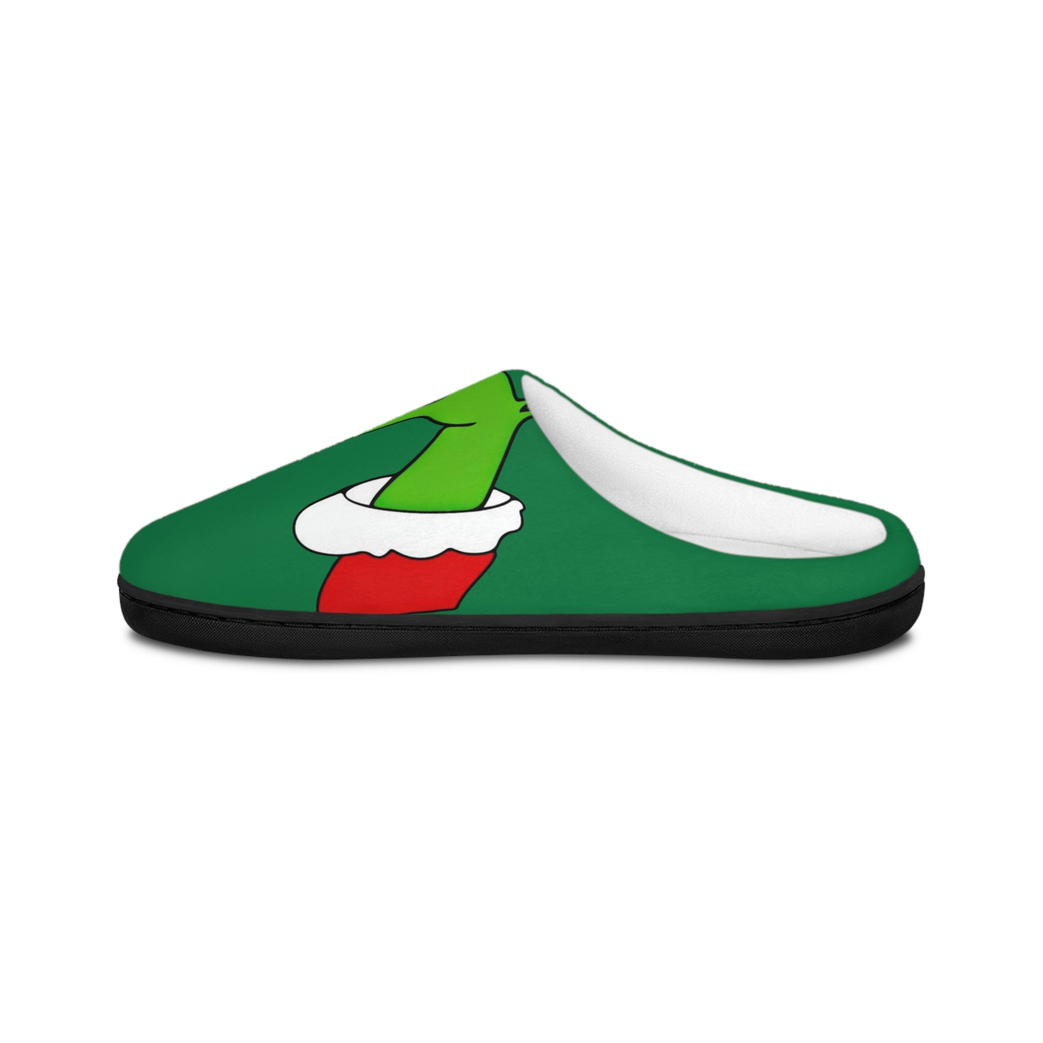 Men's Holiday Grinch Benito Slippers — Festive Indoor House Shoes