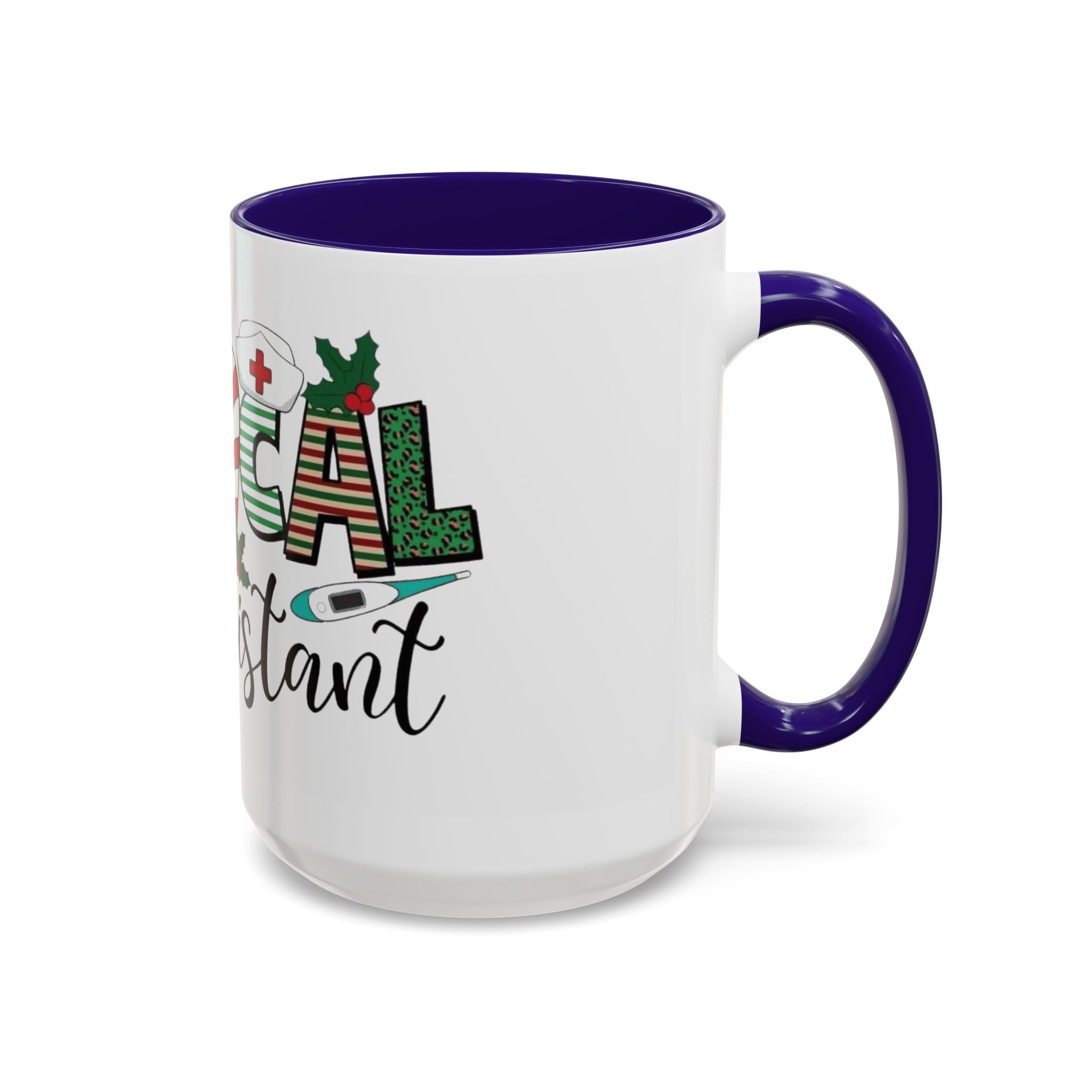 Medical Assistant Christmas Mug — Festive Colorful 11oz/15oz Coffee Cup Medical Christmas Mug