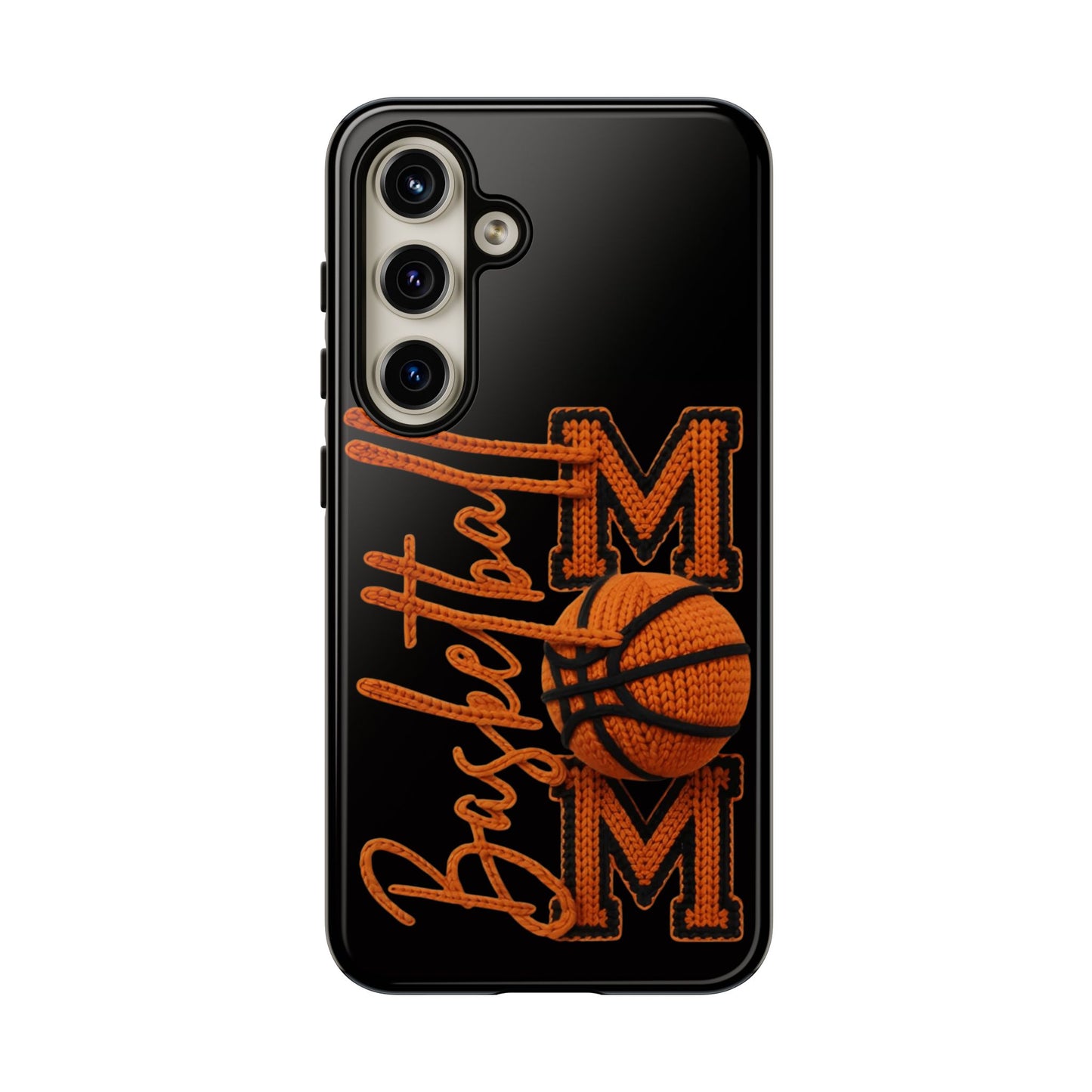 Basketball Mom Phone Case  'Basketball MOM' Protective Hard Cover