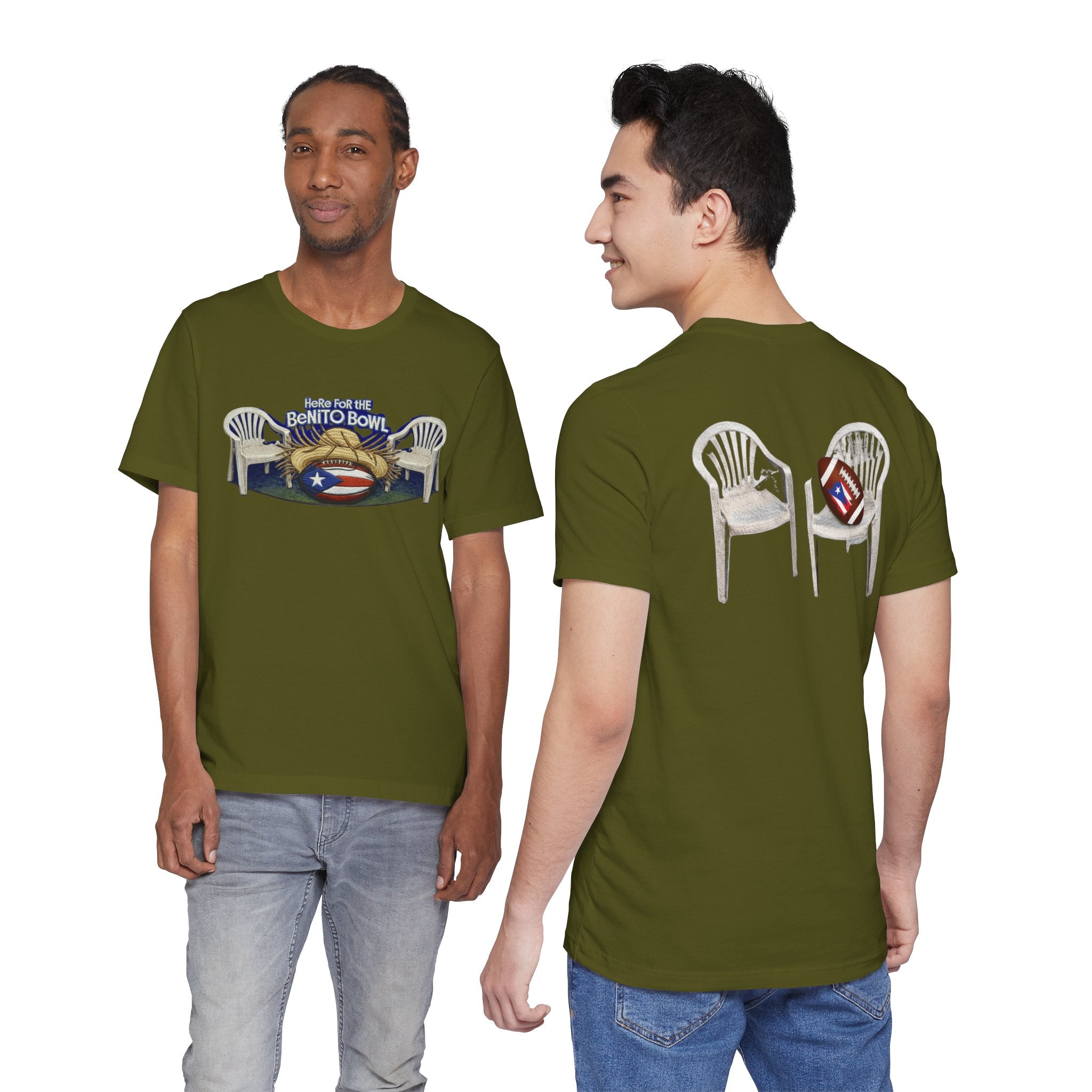 Benito Bowl Puerto Rico Football Tee
