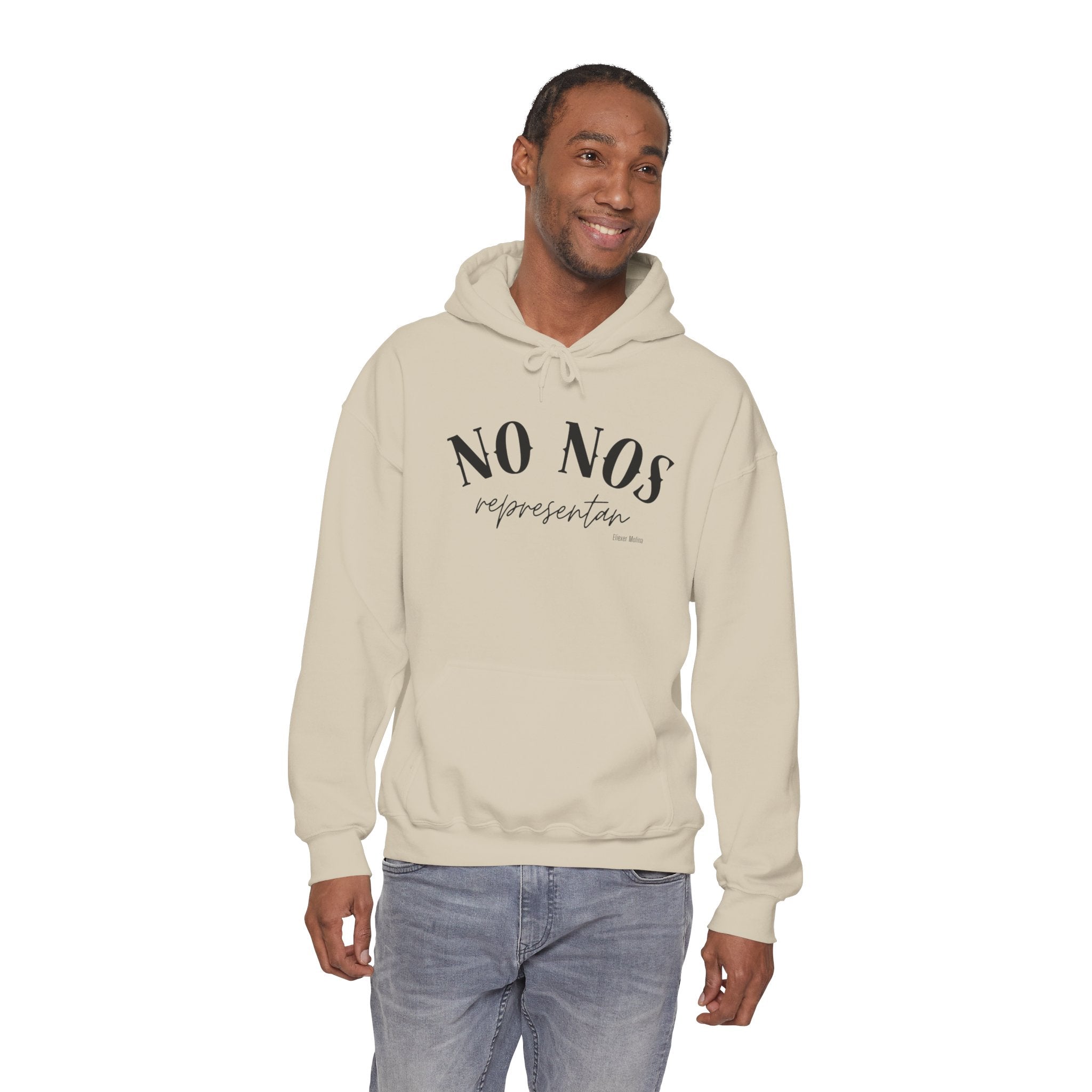 Puerto Rican Pride Hoodie  “No Nos representan” Front & Puñeta Flag Back