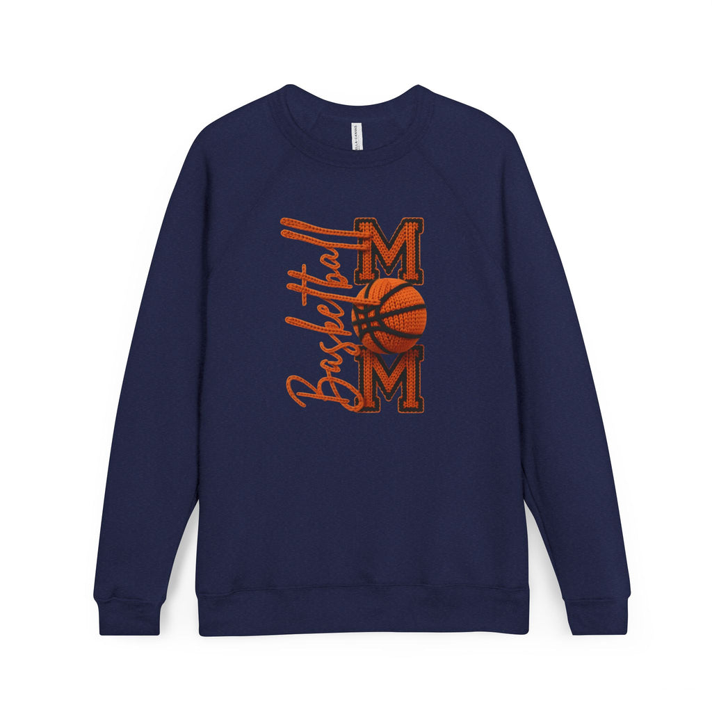 Basketball Mom Sweatshirt  Vintage Orange Hoop Mom Crewneck