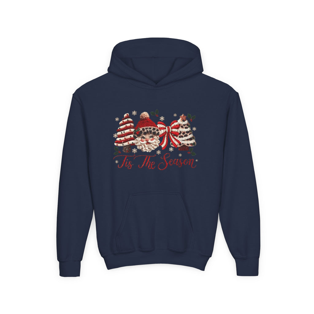 Youth Hoodie  Grinch Christmas Scene with 'Maybe Christmas' Quote