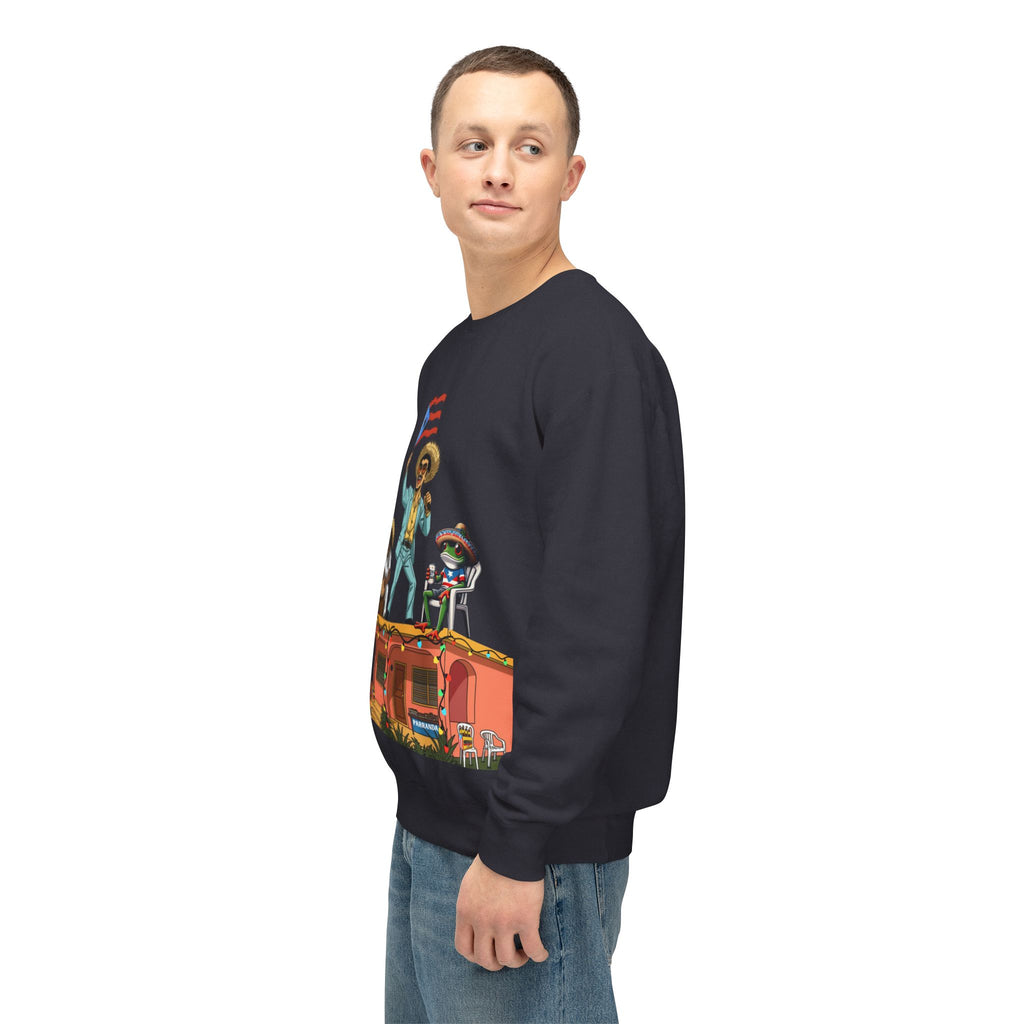 Puerto Rican Benito Parade Sweatshirt  Boricua De Pura Cepa Crewneck Puerto Rico Navidades