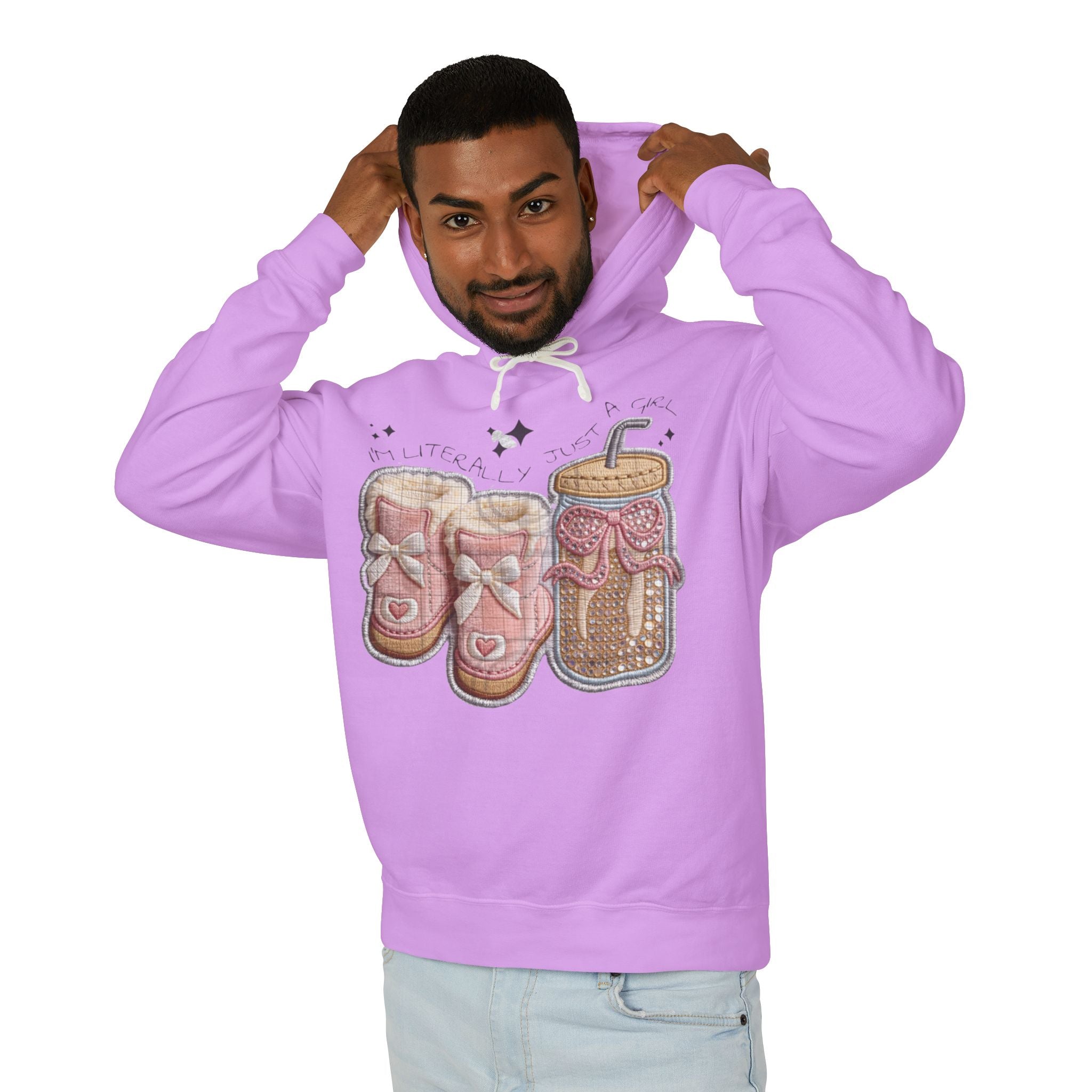 Cozy Baby Booties  Bottle Hoodie  Cute Newborn Nursing Mom Sweatshirt