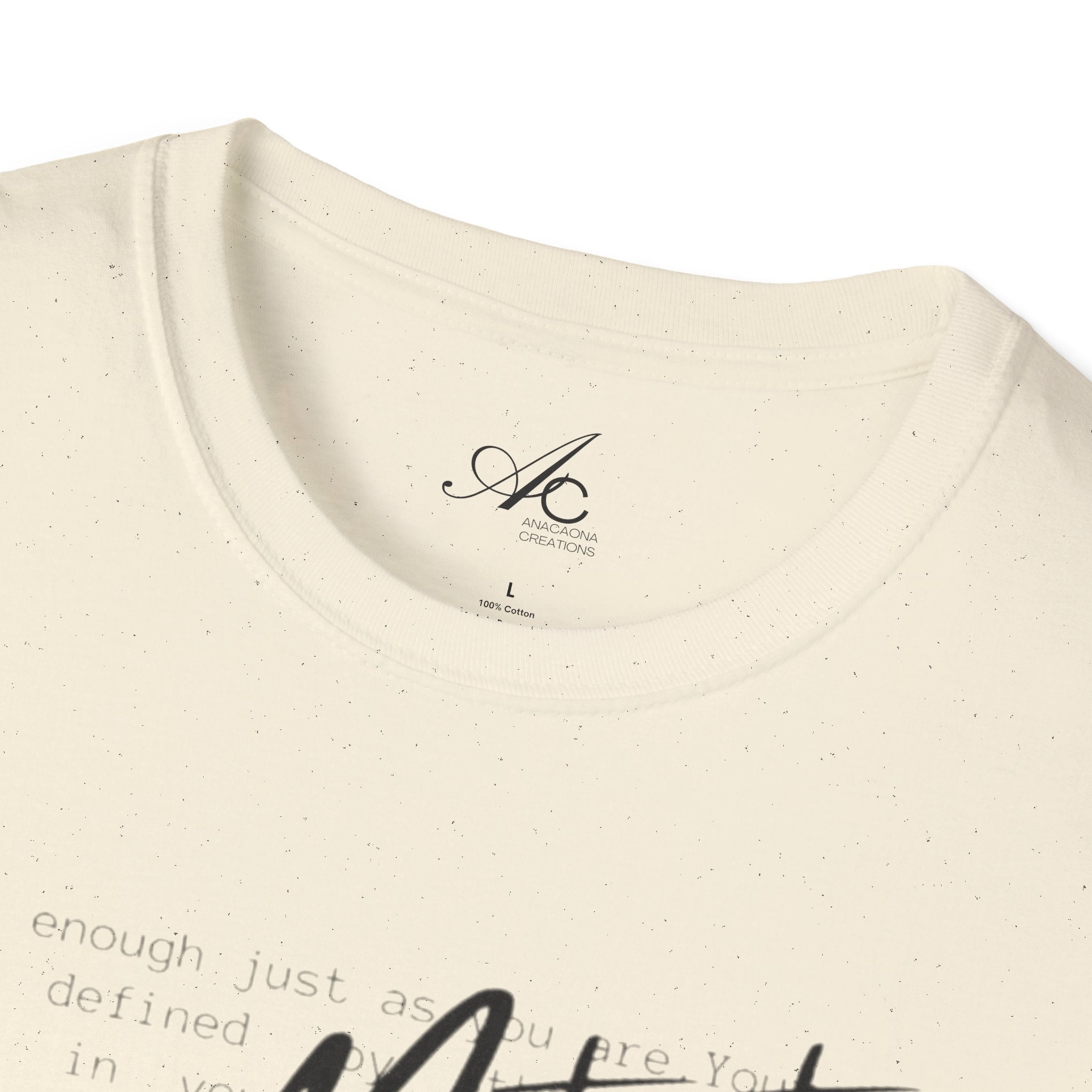 Note to Self T‑Shirt  Minimal Script Inspirational Tee