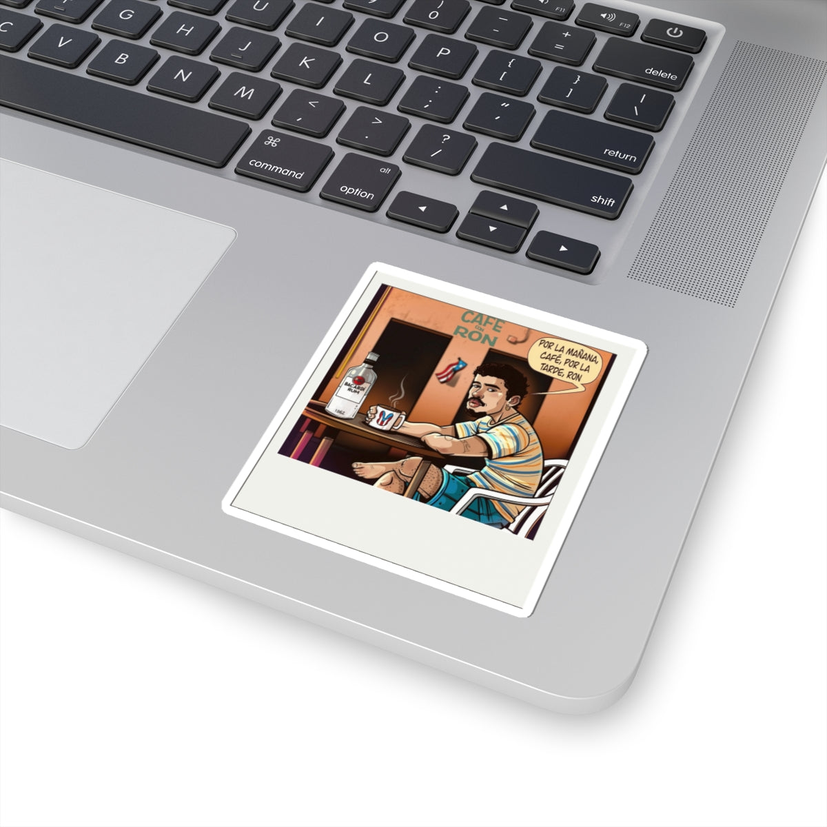 PR Made to represent wherever you go. ,🎨 Orgullo Boricua que se pega donde sea , Home Decor, Laptop Stickers, Gift for Friends, Retro Art Stickers