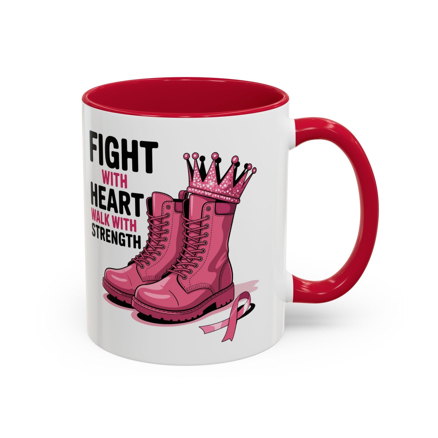 You Beat It! Cancer Survivor Mug | Motivational Gift for Her or Him | Warrior Mug