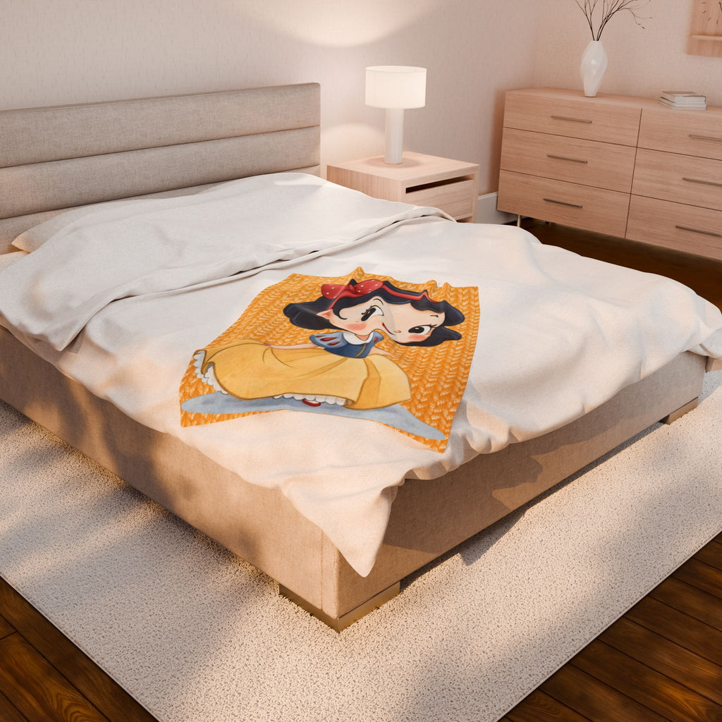 Santa Peeking Velveteen Plush Blanket — Cute Christmas Throw for Kids & Holiday Décor