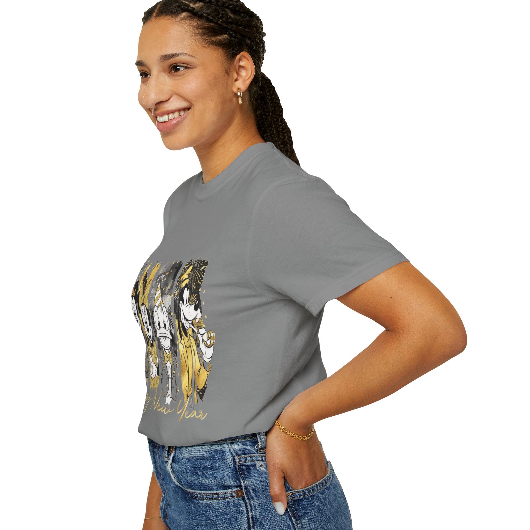 New Year Mickey & Friends T-Shirt  'Happy New Year' Graphic Tee