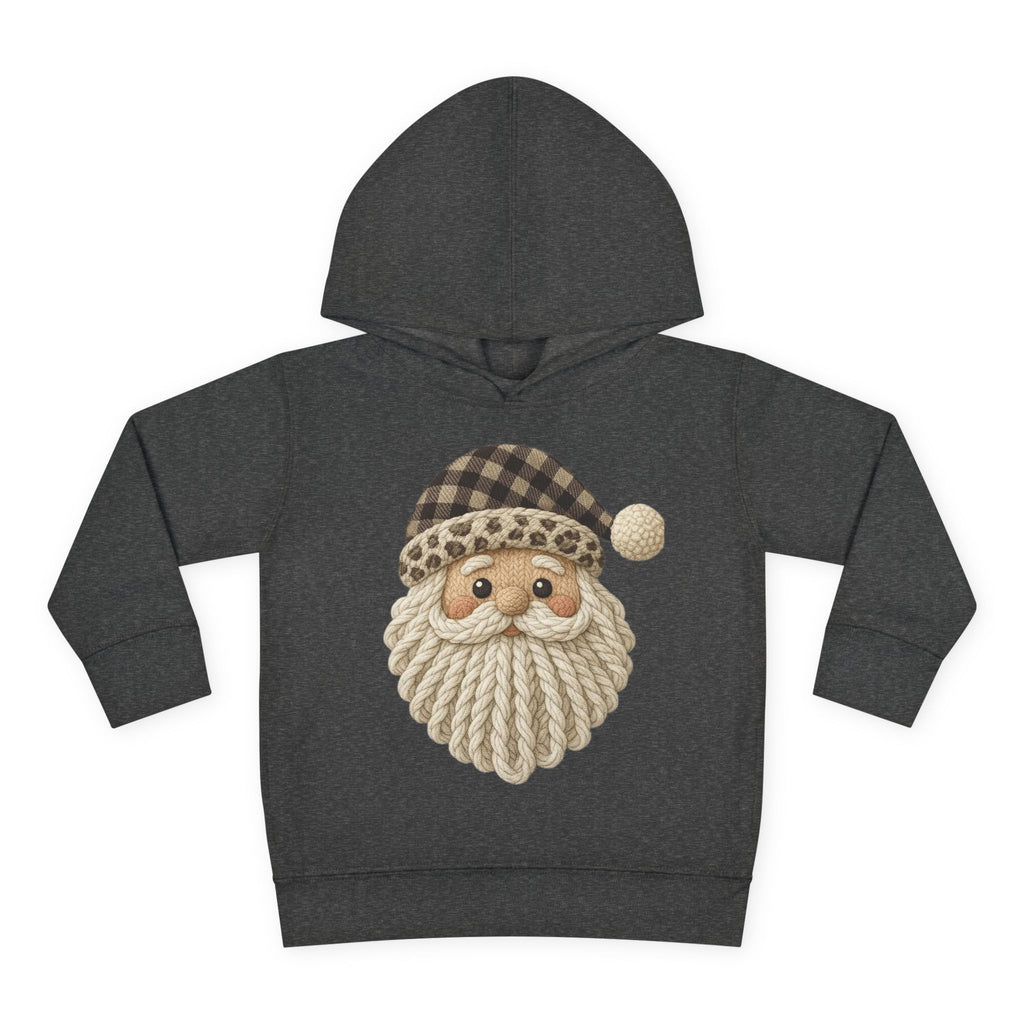 Toddler Hoodie  Cozy Plaid Santa Gnome Pullover