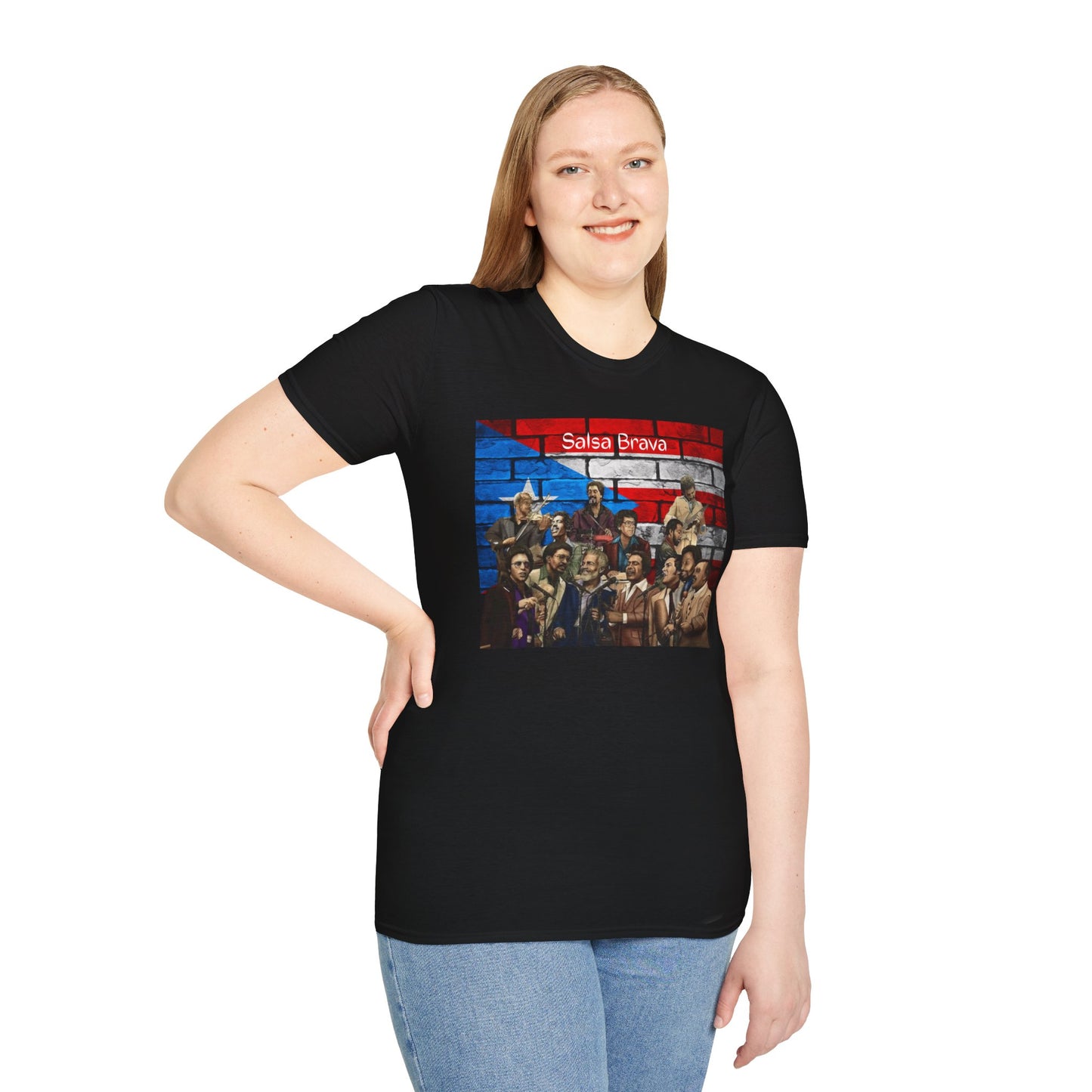 Salsa Brava Unisex T-Shirt, Fun Graphic Tee, Music Lovers Gift, Casual Wear, Party Shirt, Cultural Celebration Fashion