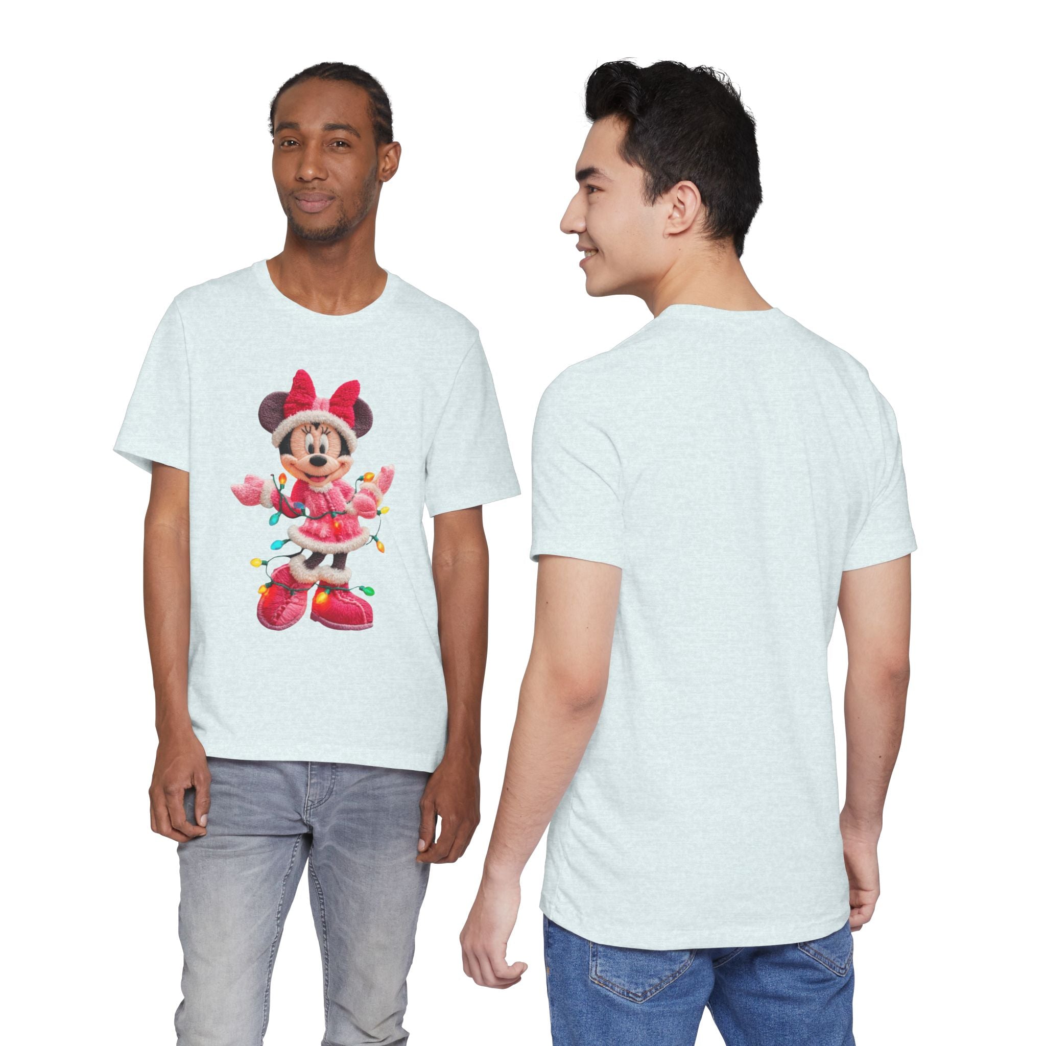 Minnie Mouse Holiday Lights T-Shirt Festive Holiday Designs