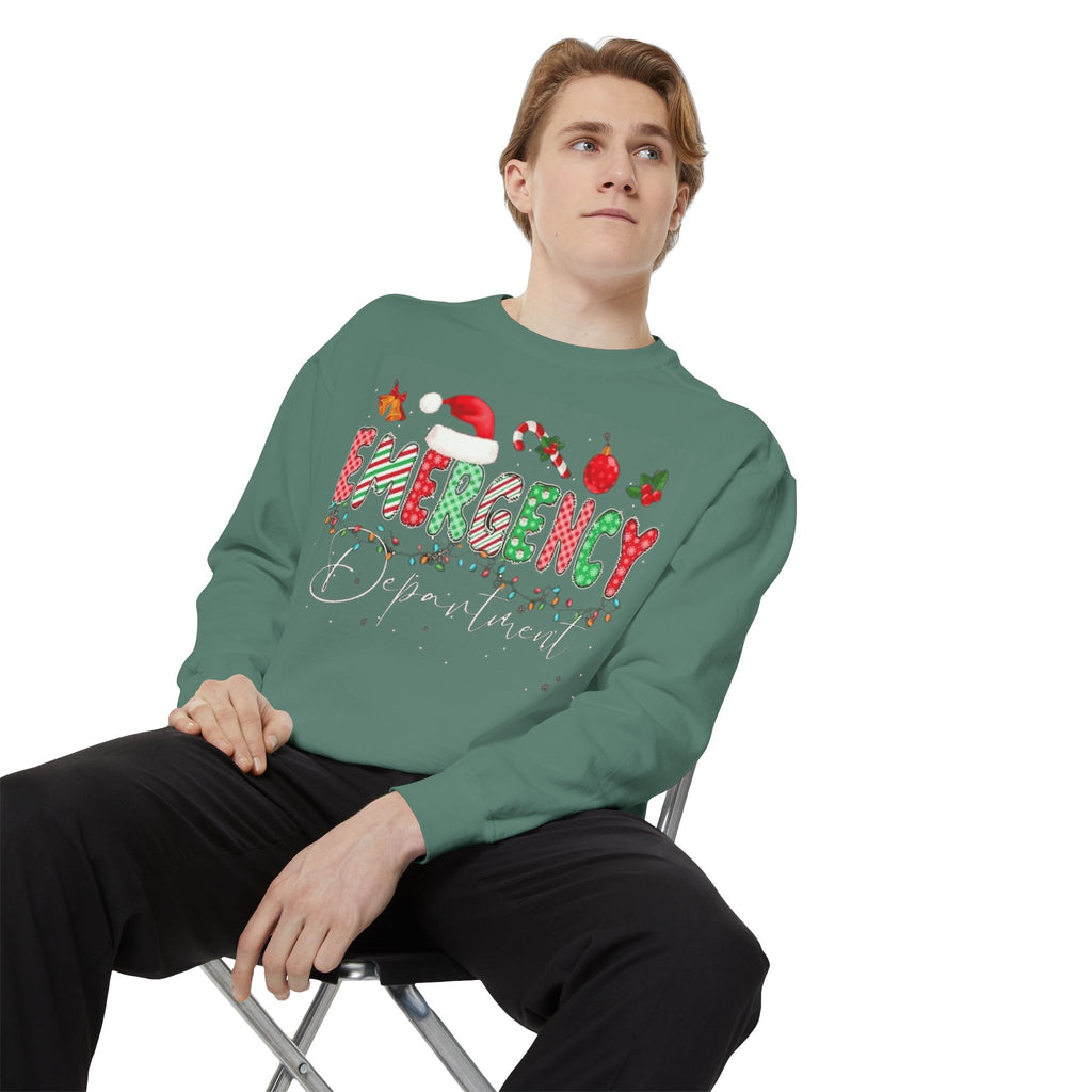 Holiday 'Emergency Department' Christmas Sweatshirt