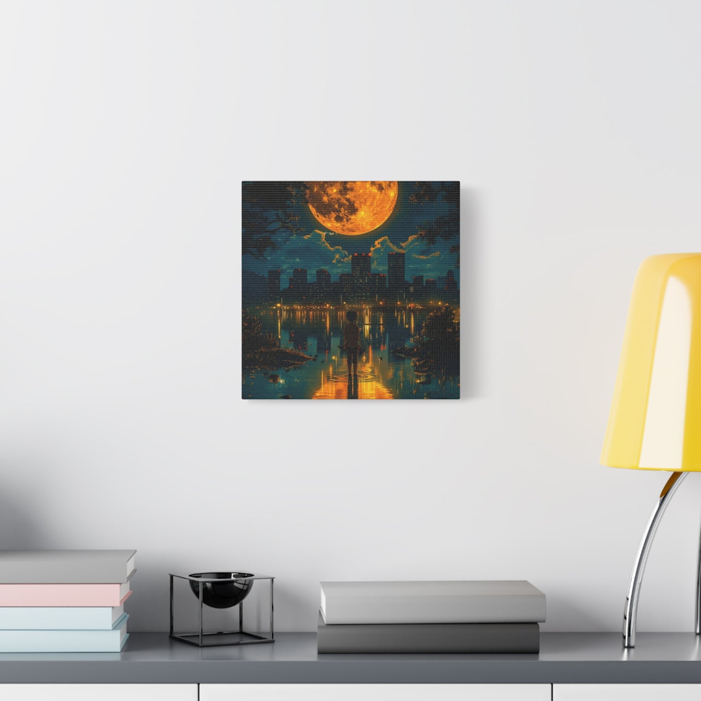 Because words have the power to move you let them live on your wall, Unique Nightscape Decoration, Perfect for Any Occasion