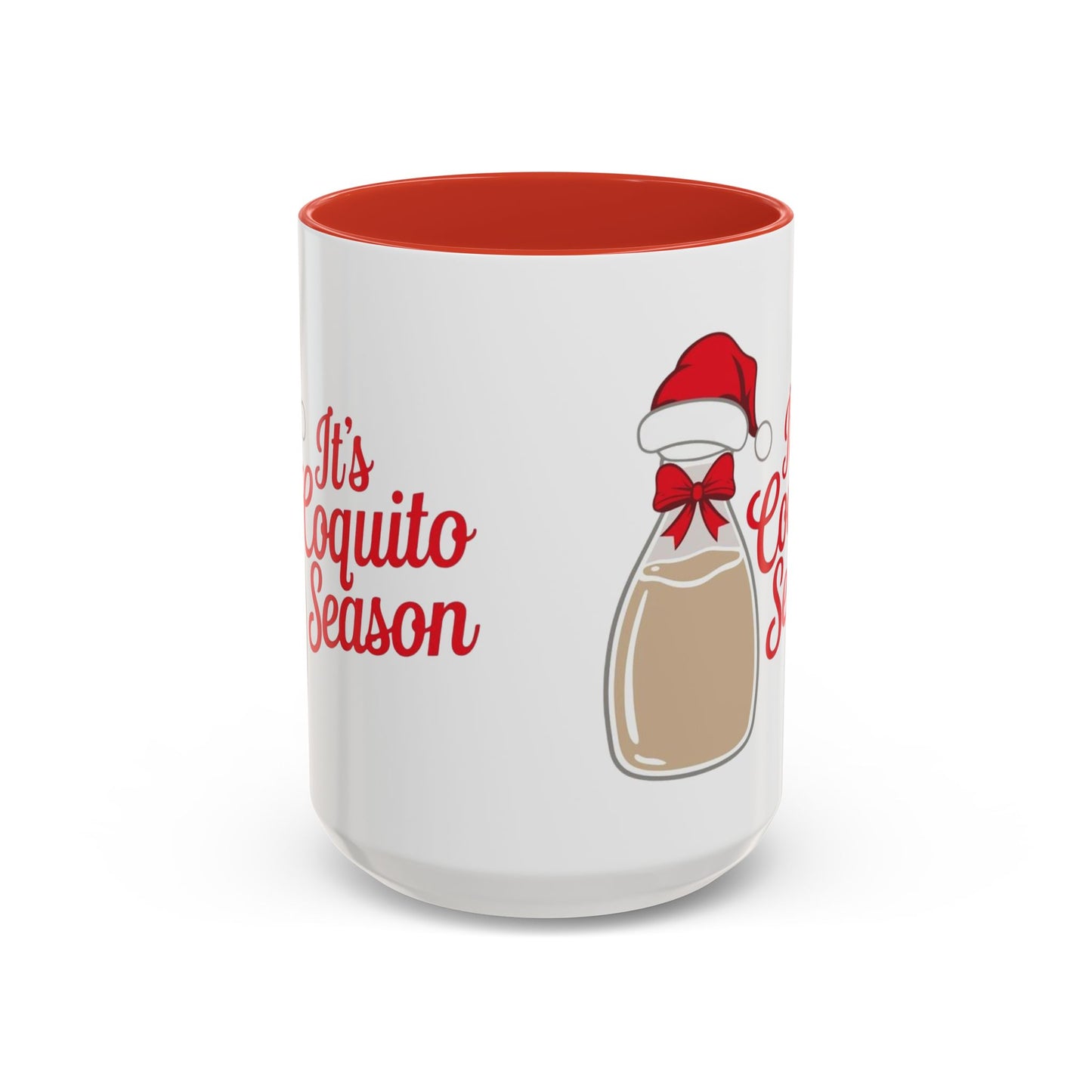 Herencia de Puerto Rico Mug Coquito Season Accent Mug Festive Holiday Coffee Cup