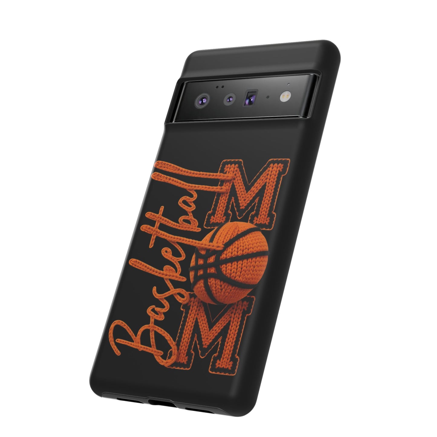 Basketball Mom Phone Case  'Basketball MOM' Protective Hard Cover