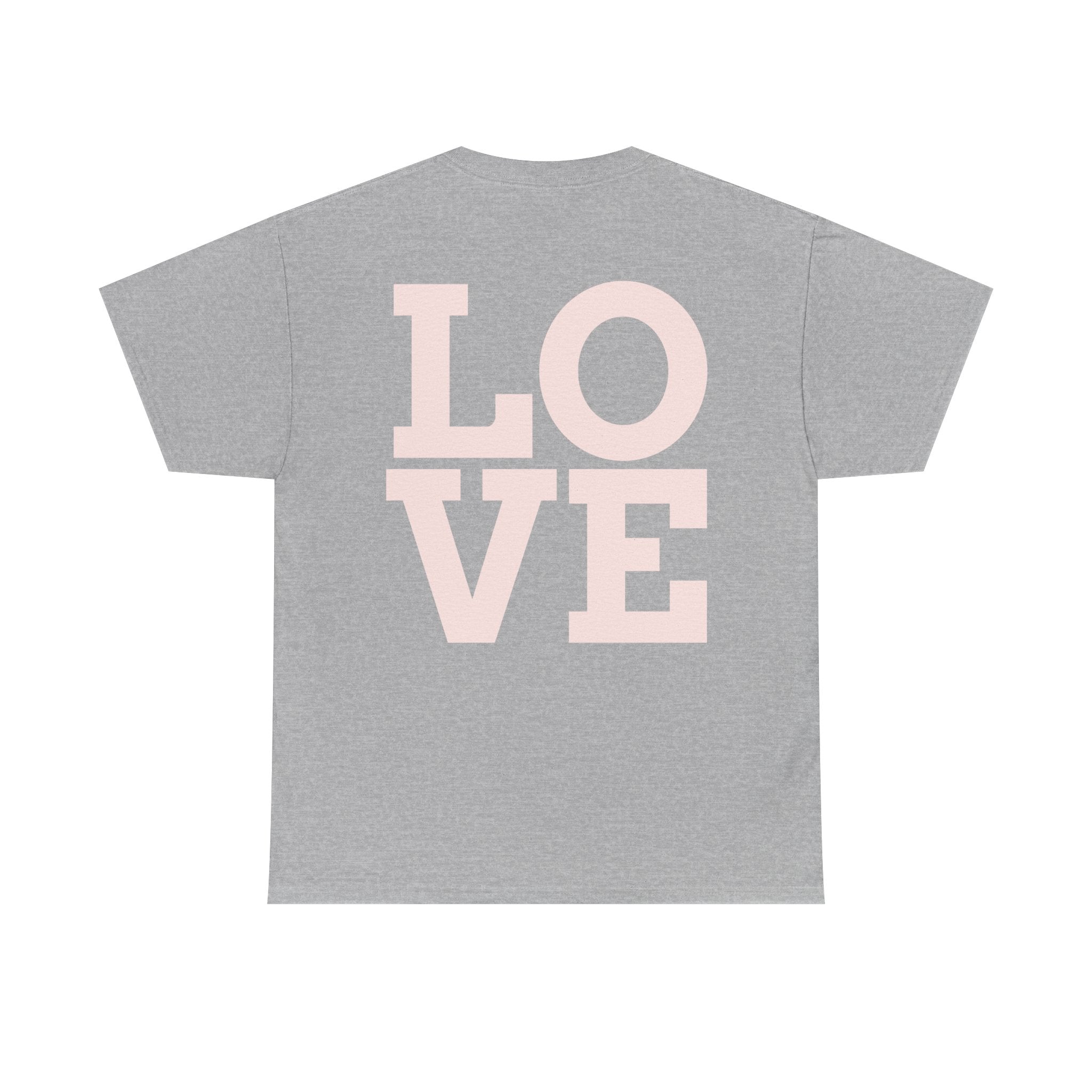 Pink Heart Cherries Tee  LOVE Graphic Valentine T-Shirt