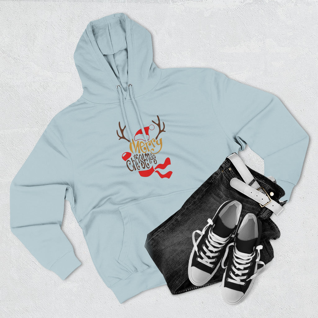 Holiday Apparel | Christmas Tees & Sweatshirts with Festive Quotes Merry Christmas Fleece Hoodie