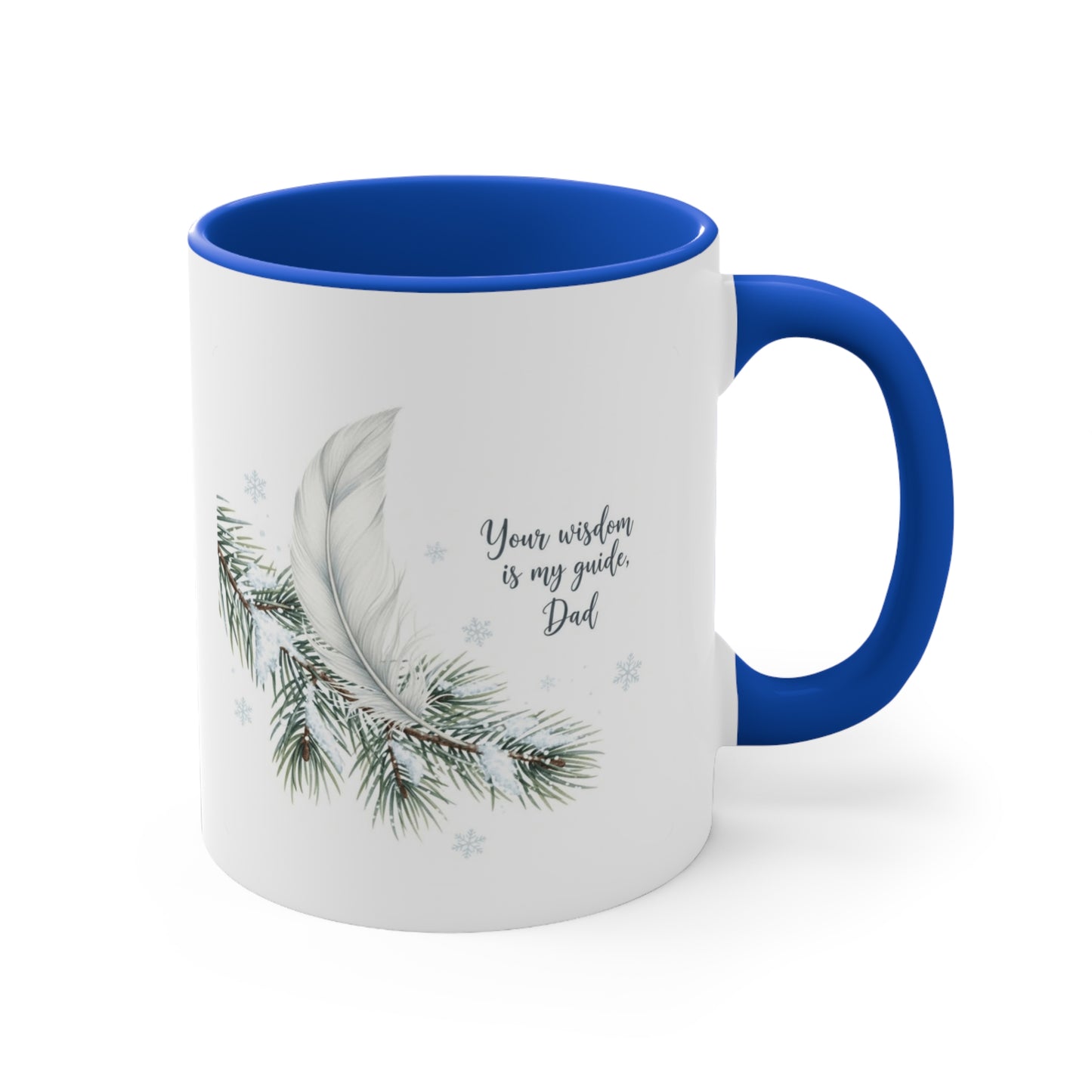 Holiday Mugs Christmas Gift Ideas Hot Cocoa & Coffee Cup Designs Inspirational Father's Day Mug with Feather Design