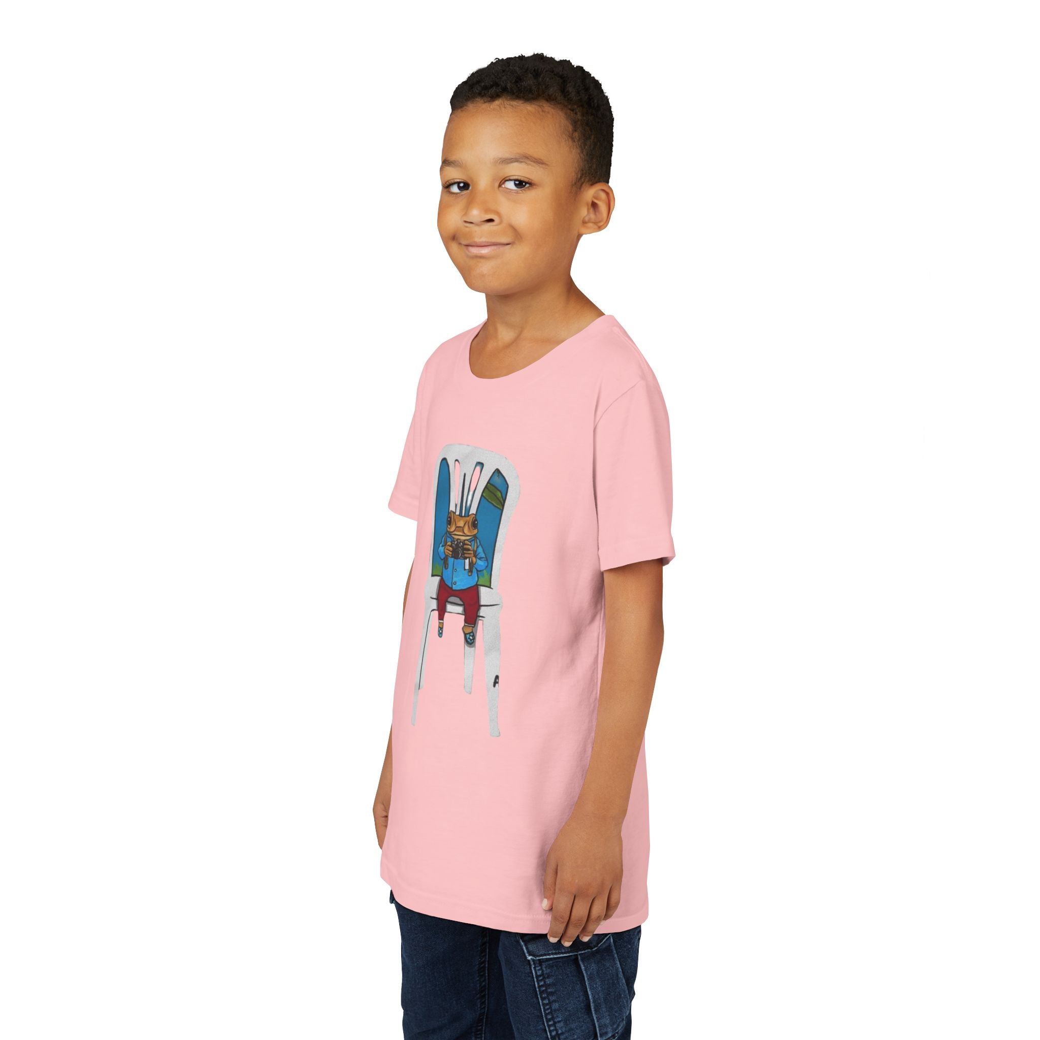 Kids Concho on a High Chair T-Shirt Cute Baby Rabbit Feeding Tee kids PUERTO RICO CHRISTMAS T-SHIRT