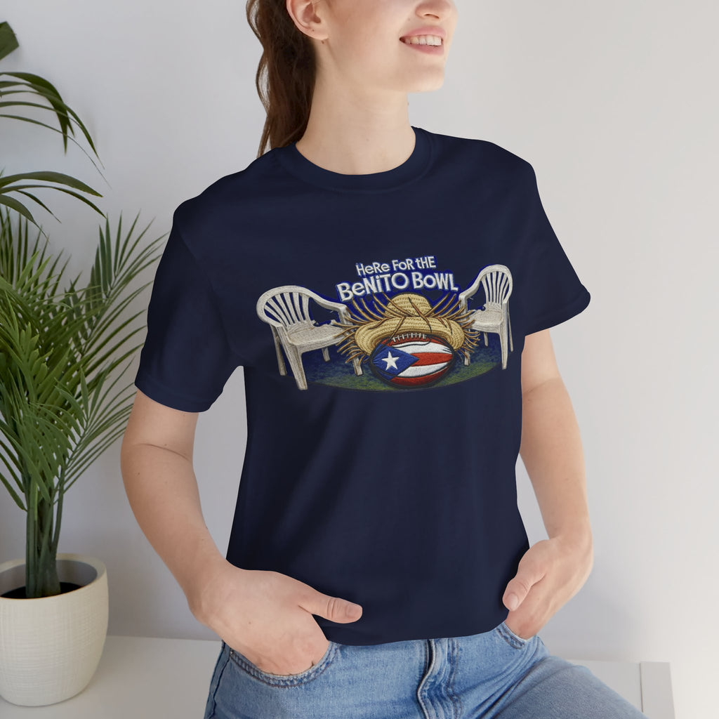 Benito Bowl Puerto Rico Football Tee