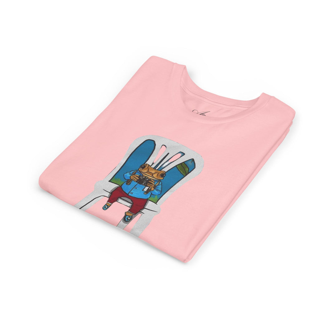 Kids Concho on a High Chair T-Shirt Cute Baby Rabbit Feeding Tee kids PUERTO RICO CHRISTMAS T-SHIRT