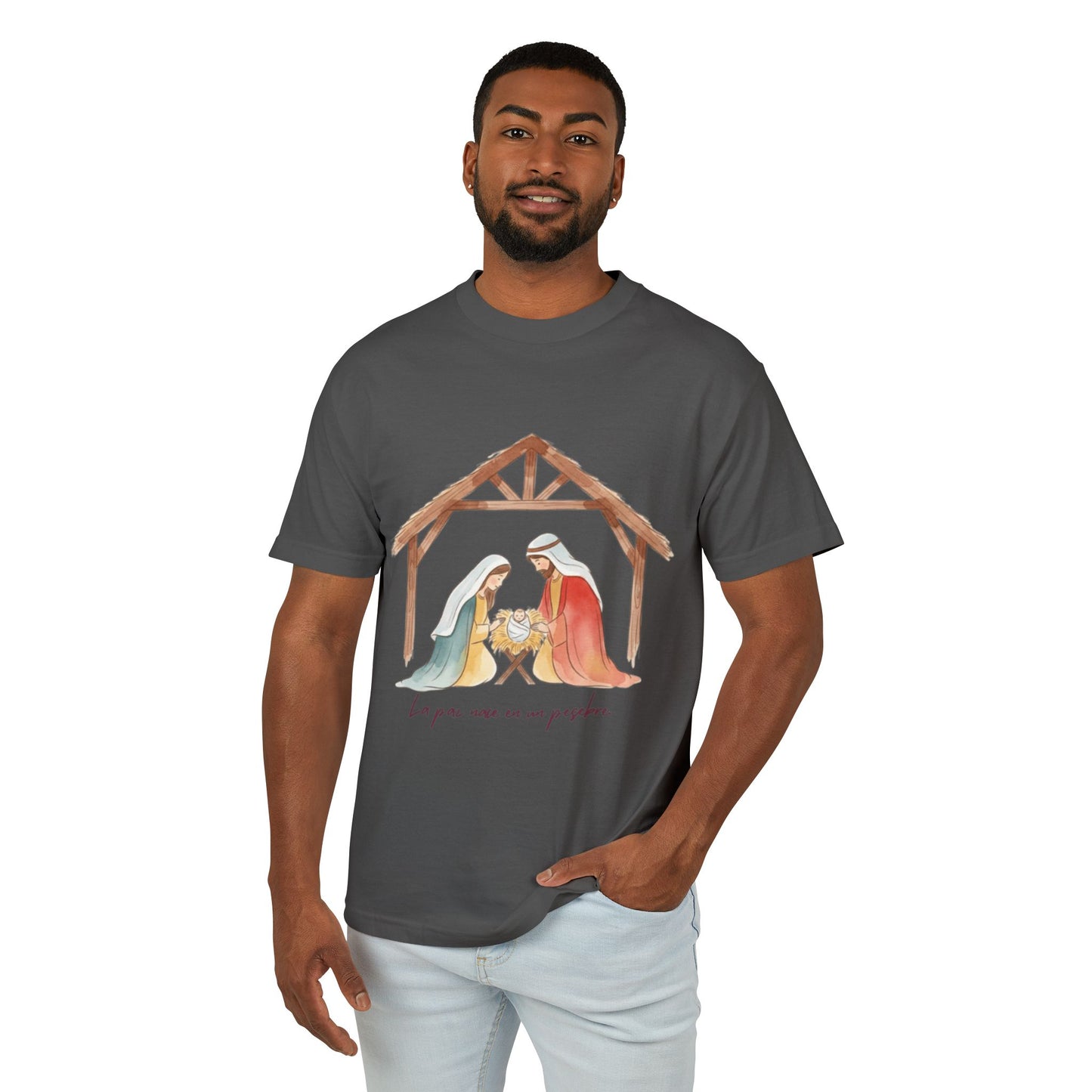 'Joy to the World' Christmas Nativity Shirt  Porque la Navidad no es solo una temporada — es el amor que compartimos