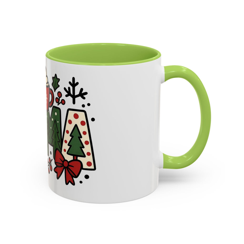 Mama Christmas Coffee Mug  Holiday Accent Mug (11/15oz) Christmas Mugs Collection!