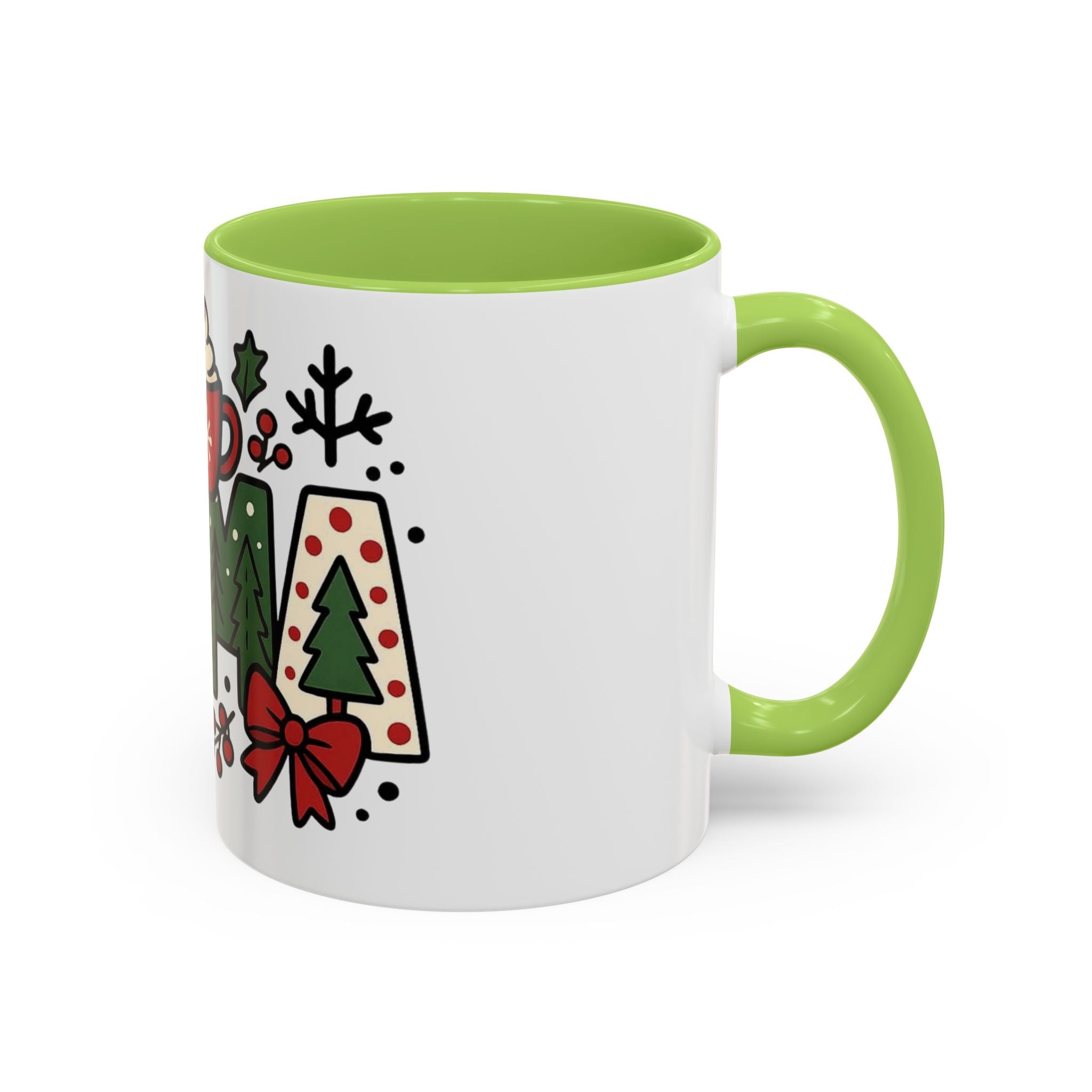 Mama Christmas Coffee Mug  Holiday Accent Mug (11/15oz) Christmas Mugs Collection!