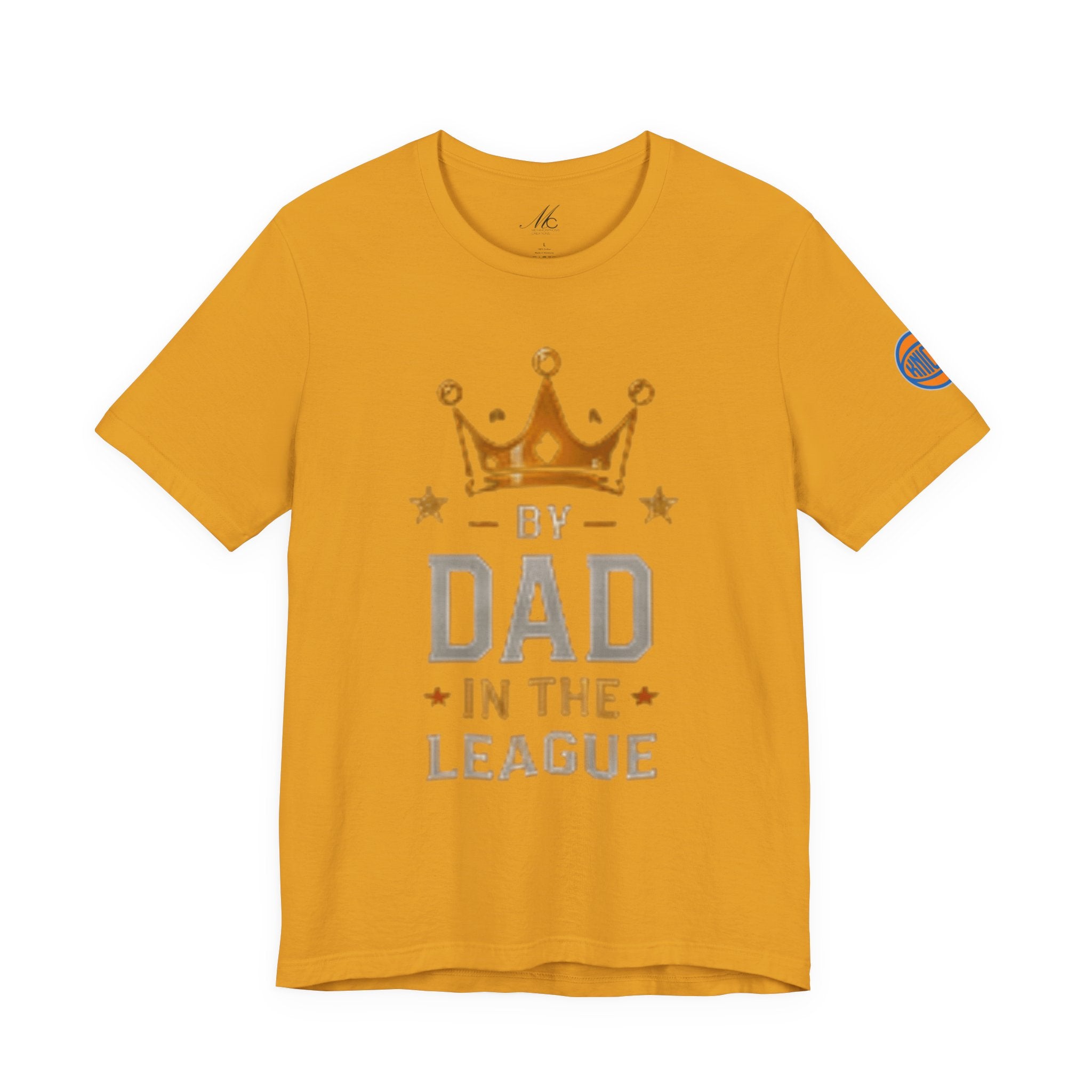 Dad In The League T-Shirt — Crowned "By Dad In The League" Tee for Fathers, Father’s Day Gift