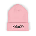Embroidered 'Holi' Symbol Knit Hat Puerto Rico Beanie Hat – Boricua Pride Cuffed Winter Hat