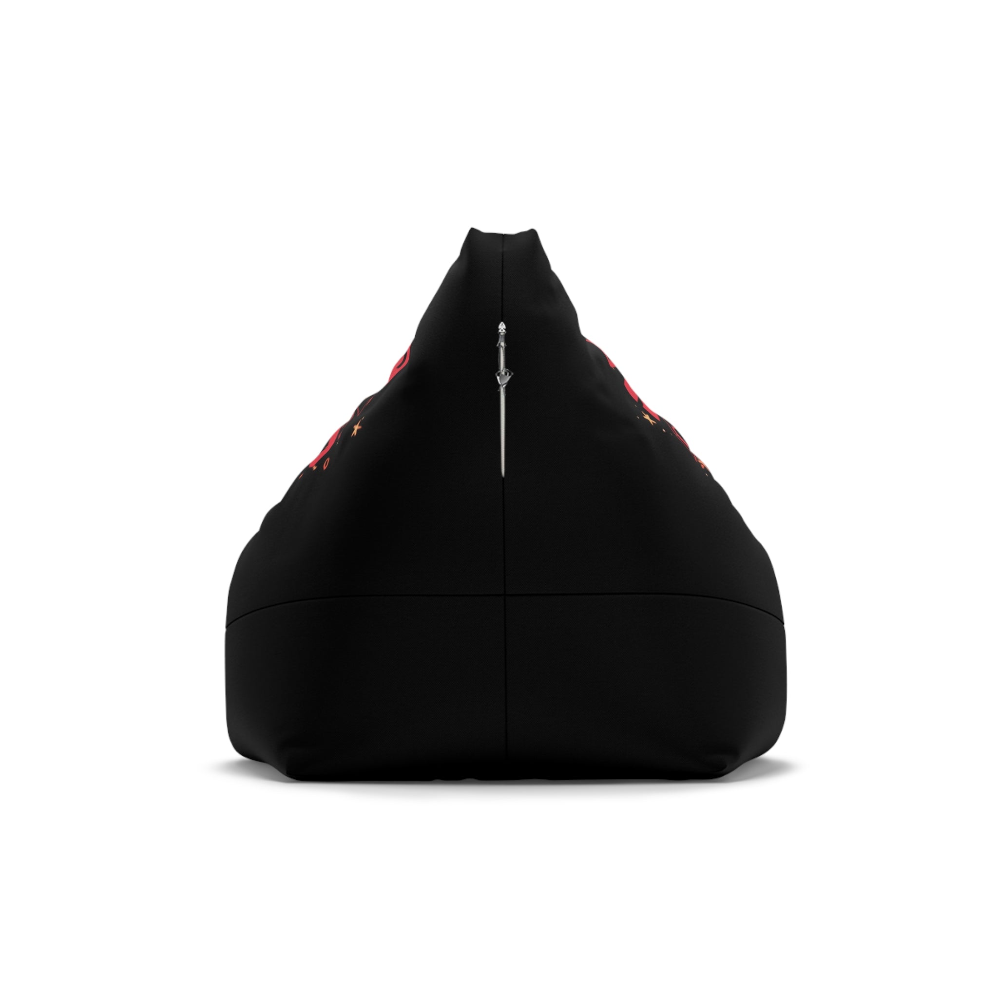 Cute Coqui Holiday Graphic with Puerto Rico ‘Es Otra Cosa’ Accent Bean Bag Chair Cover