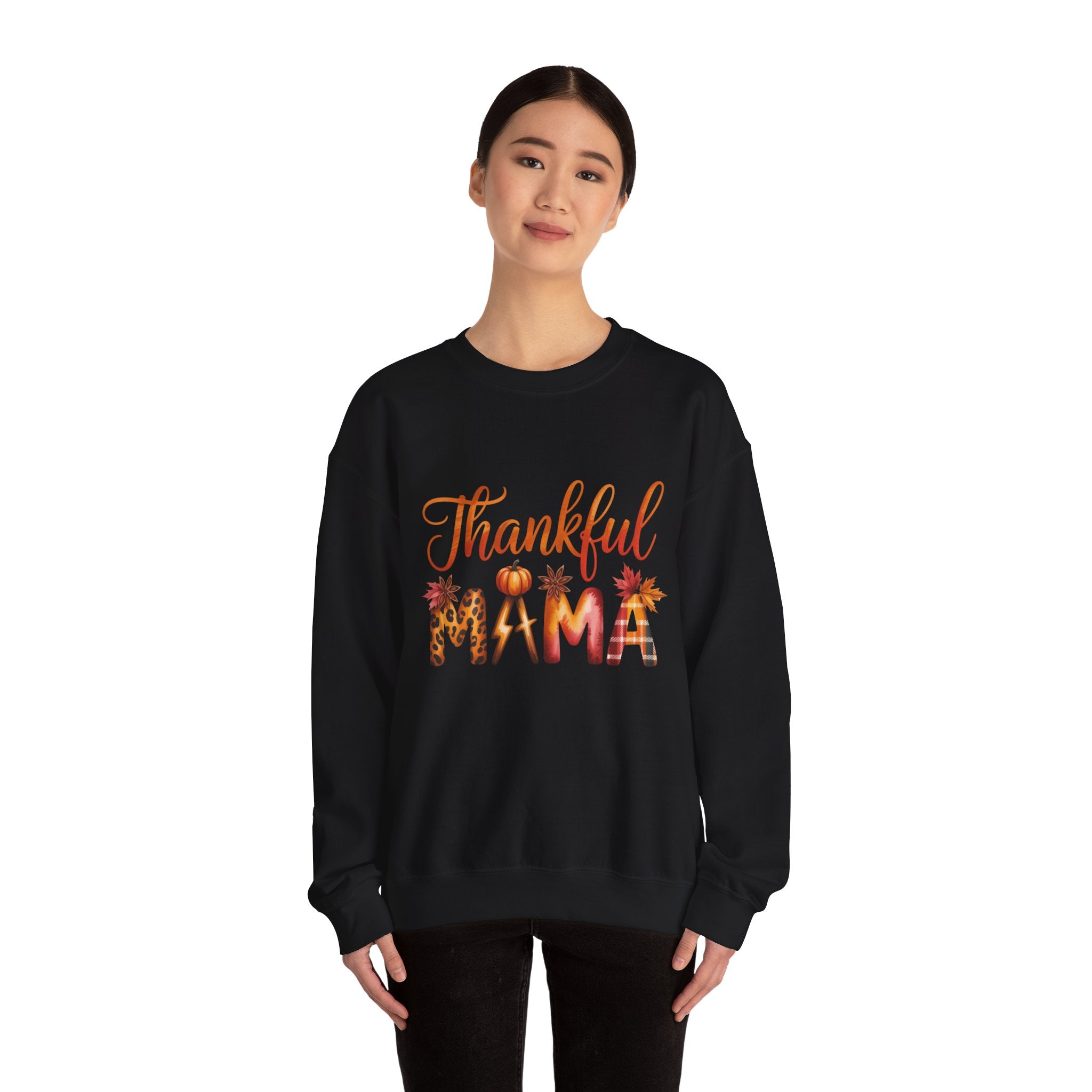 Thankful Mama Sweatshirt Fall T-Shirts and Sweatshirts Collection