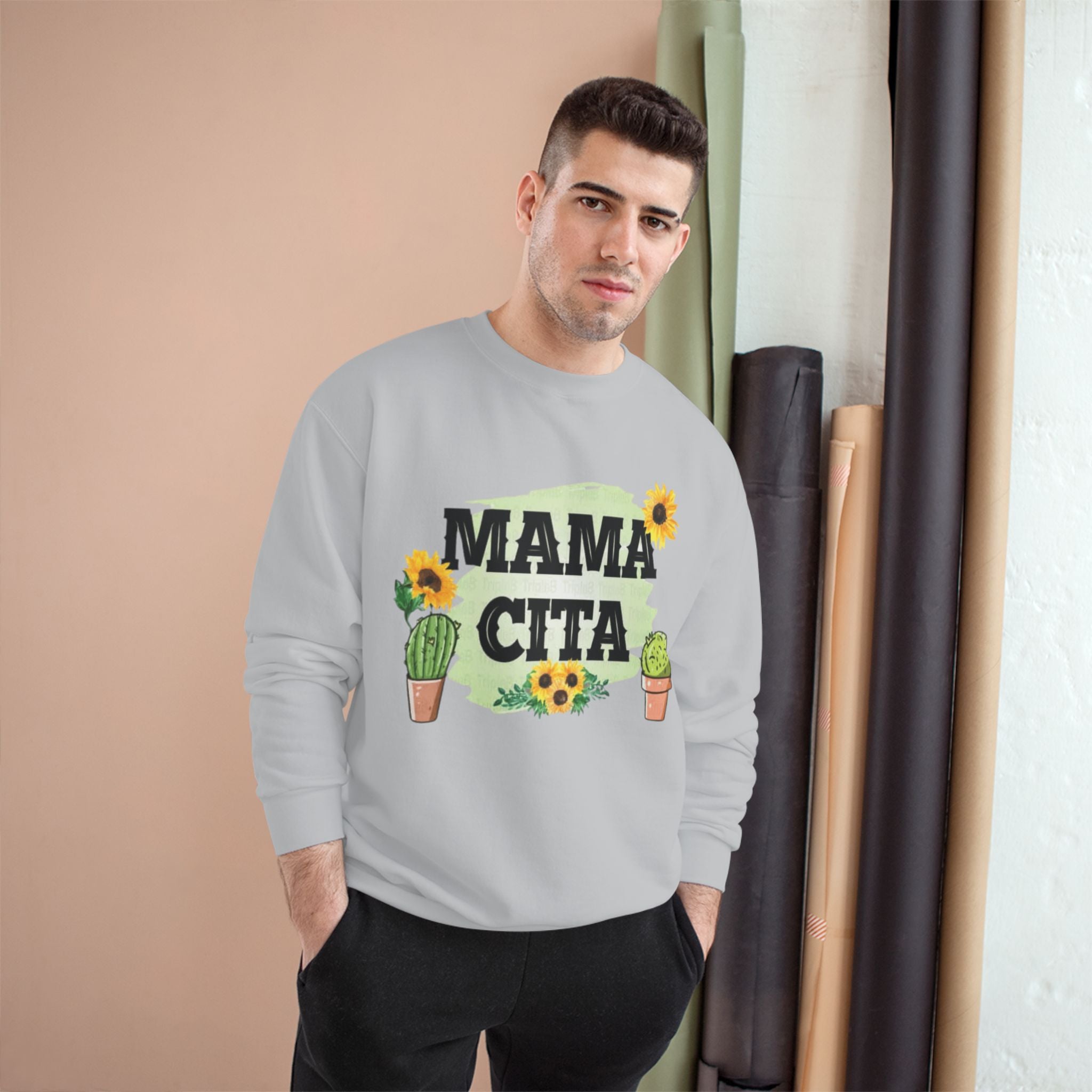 Mama Cita Sweatshirt  Floral Cactus Mother's Day Crewneck