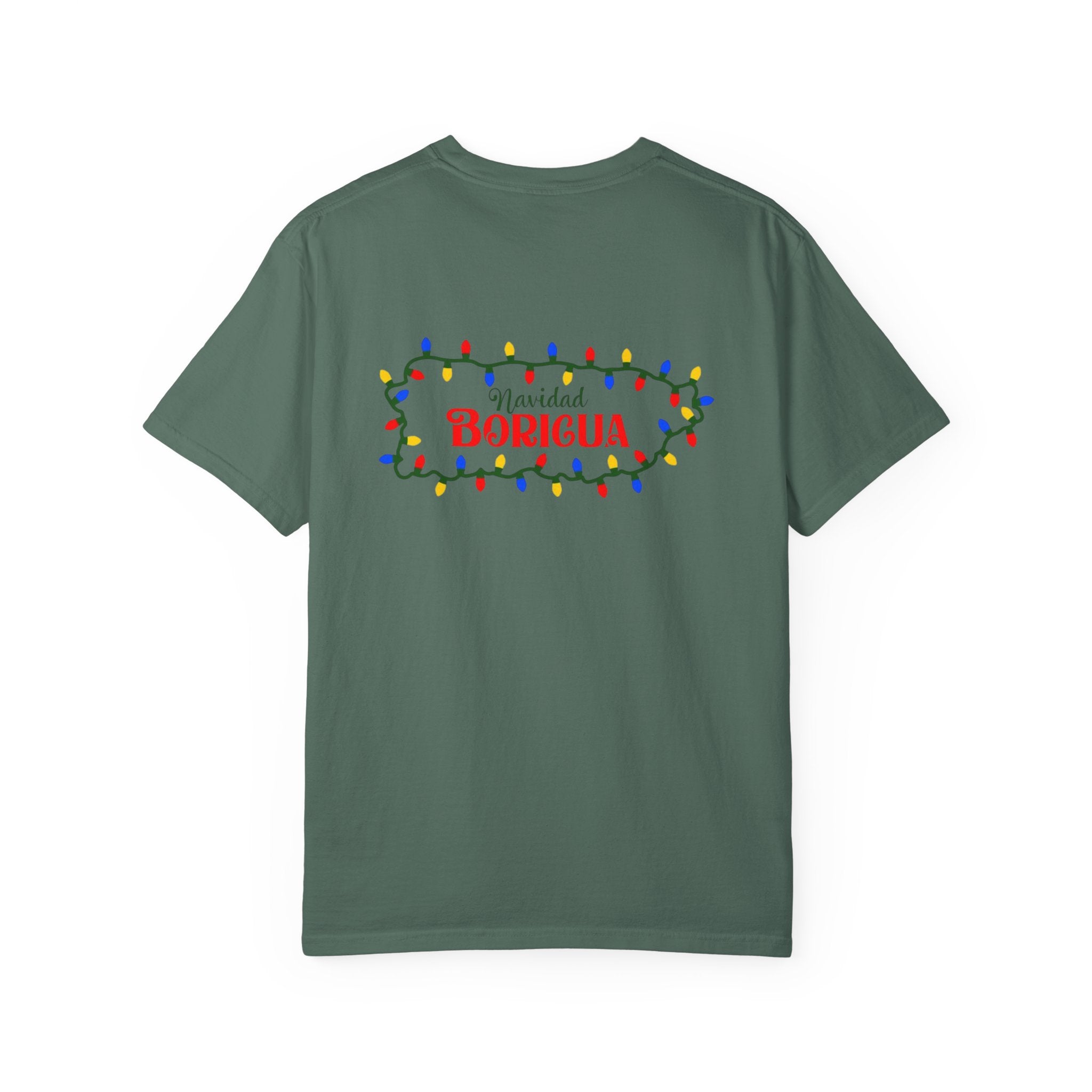 Medalla Light Beer T-Shirt  Navidad Boricua Holiday Tee Puerto Rico’s Navidades