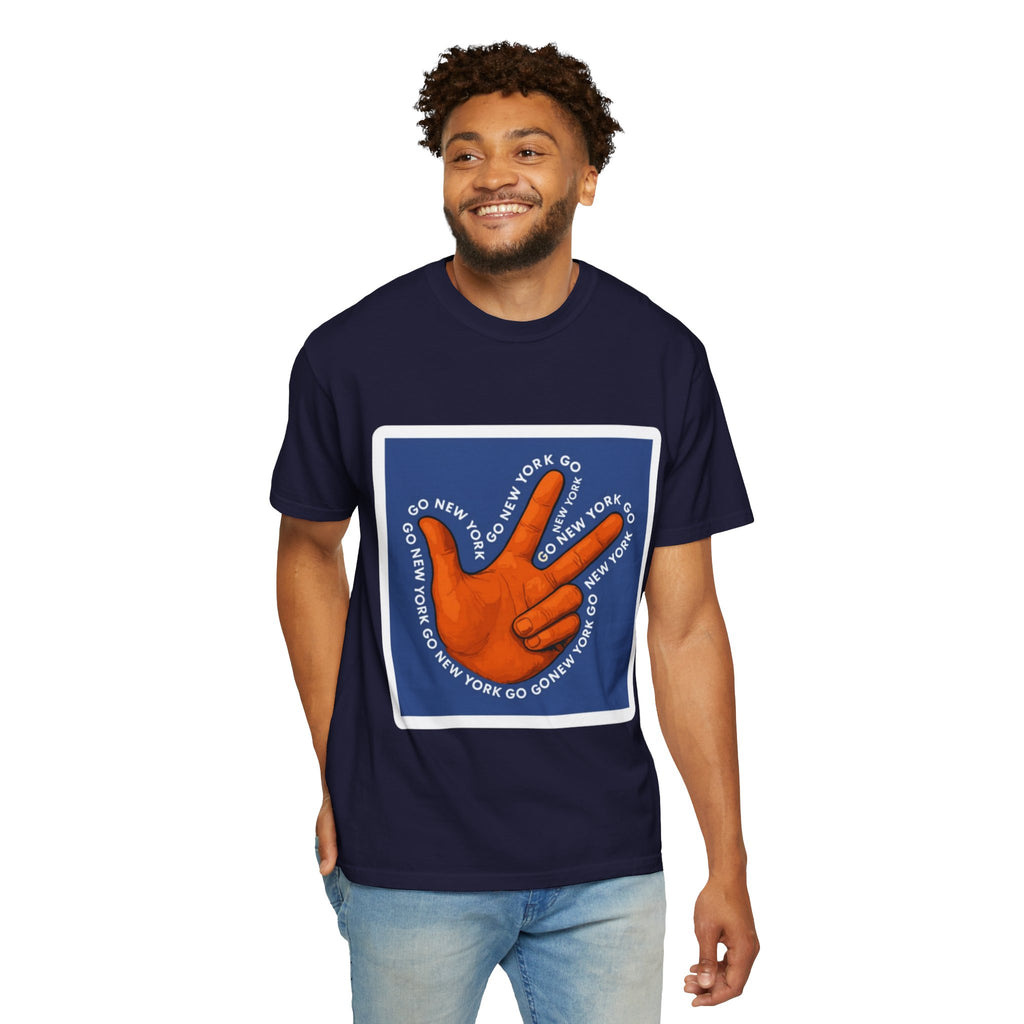Go New York Hand Graphic T-Shirt